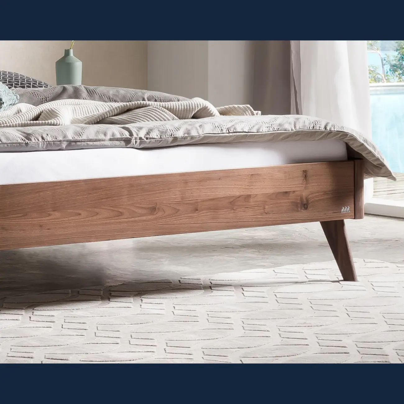 Massivholzbett Hasena Mareto modern-skandinavisch, Lounge – Bild 8