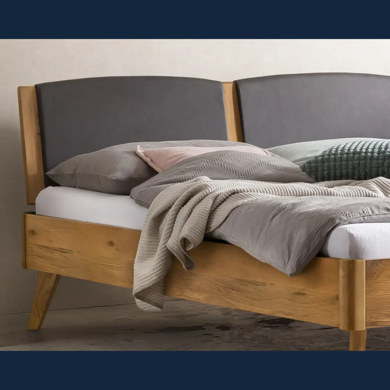 Massivholzbett Hasena Mareto modern-skandinavisch, Lounge – Bild 15