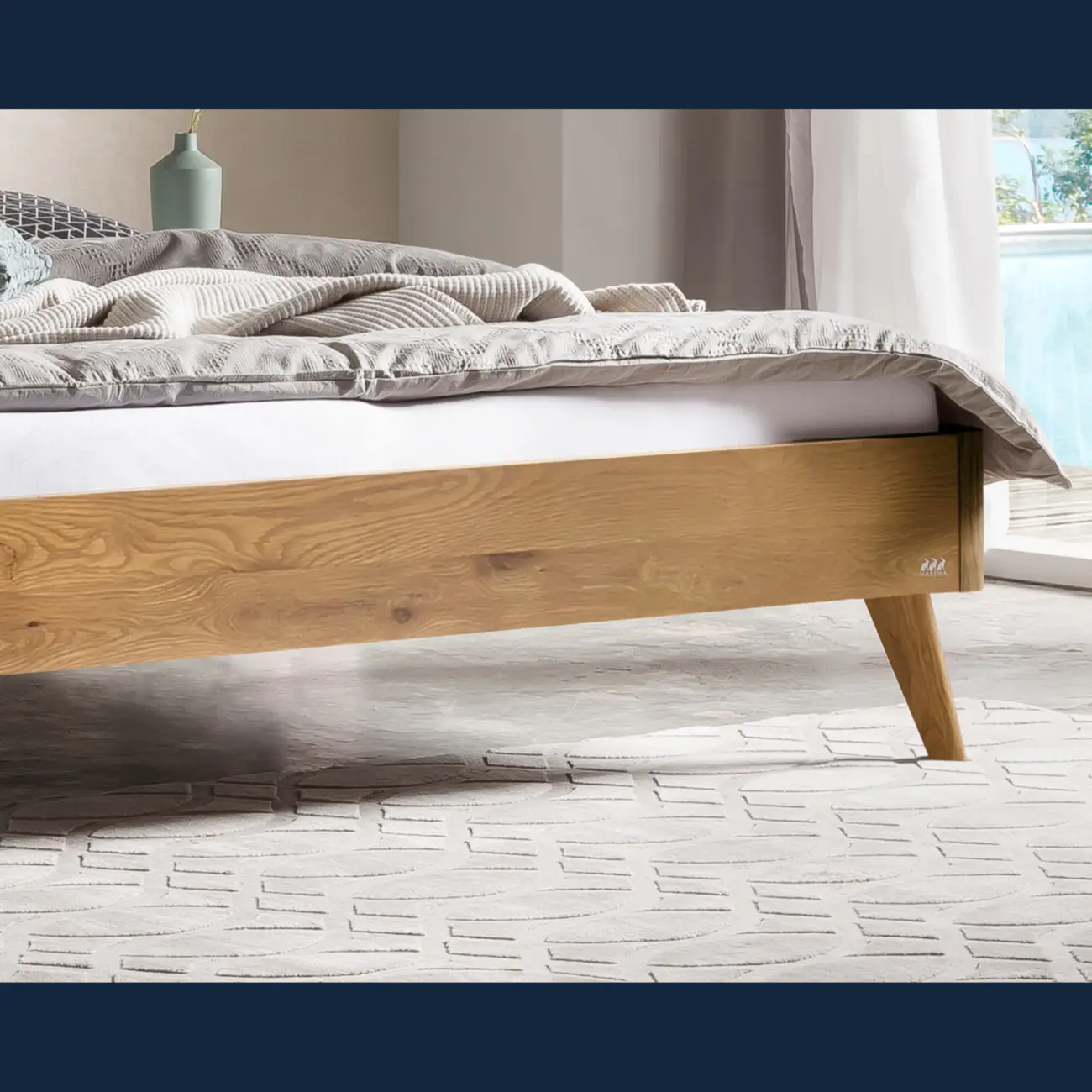 Massivholzbett Hasena Mareto modern-skandinavisch, Lounge – Bild 16