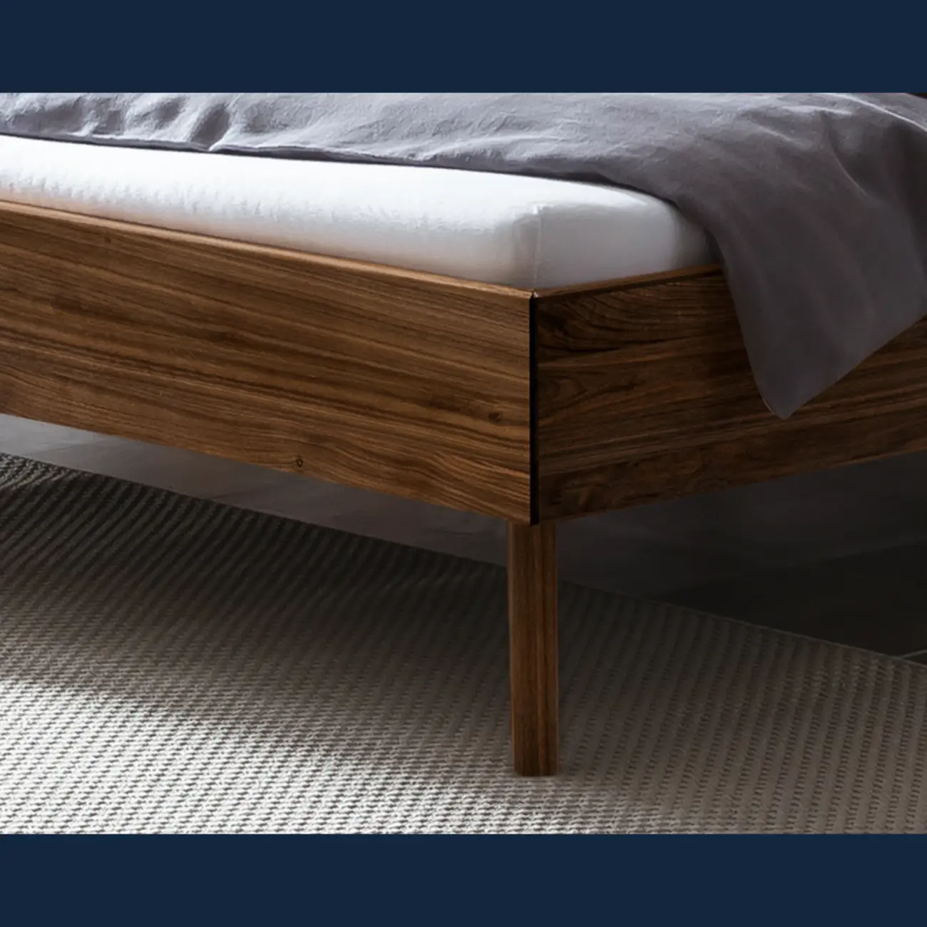 Harmonisches Massivholzbett Hasena Matteo modern-skandinavisch – Bild 12