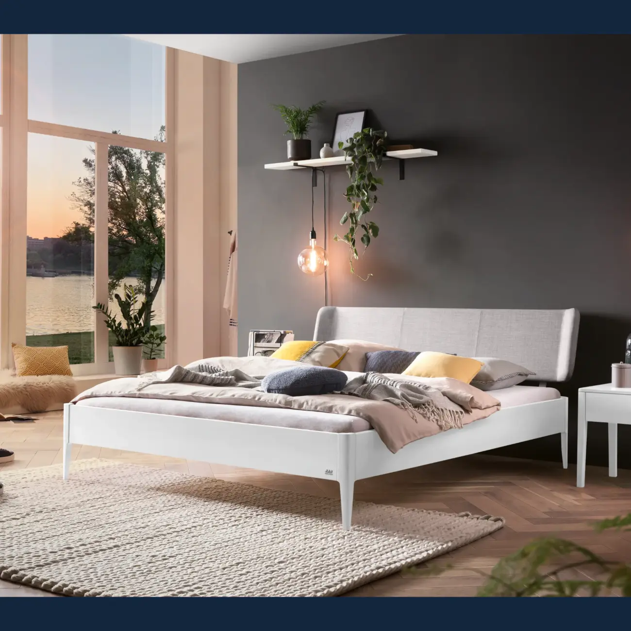 Massivholzbett Hasena Pienza modern-skandinavisch – Bild 6