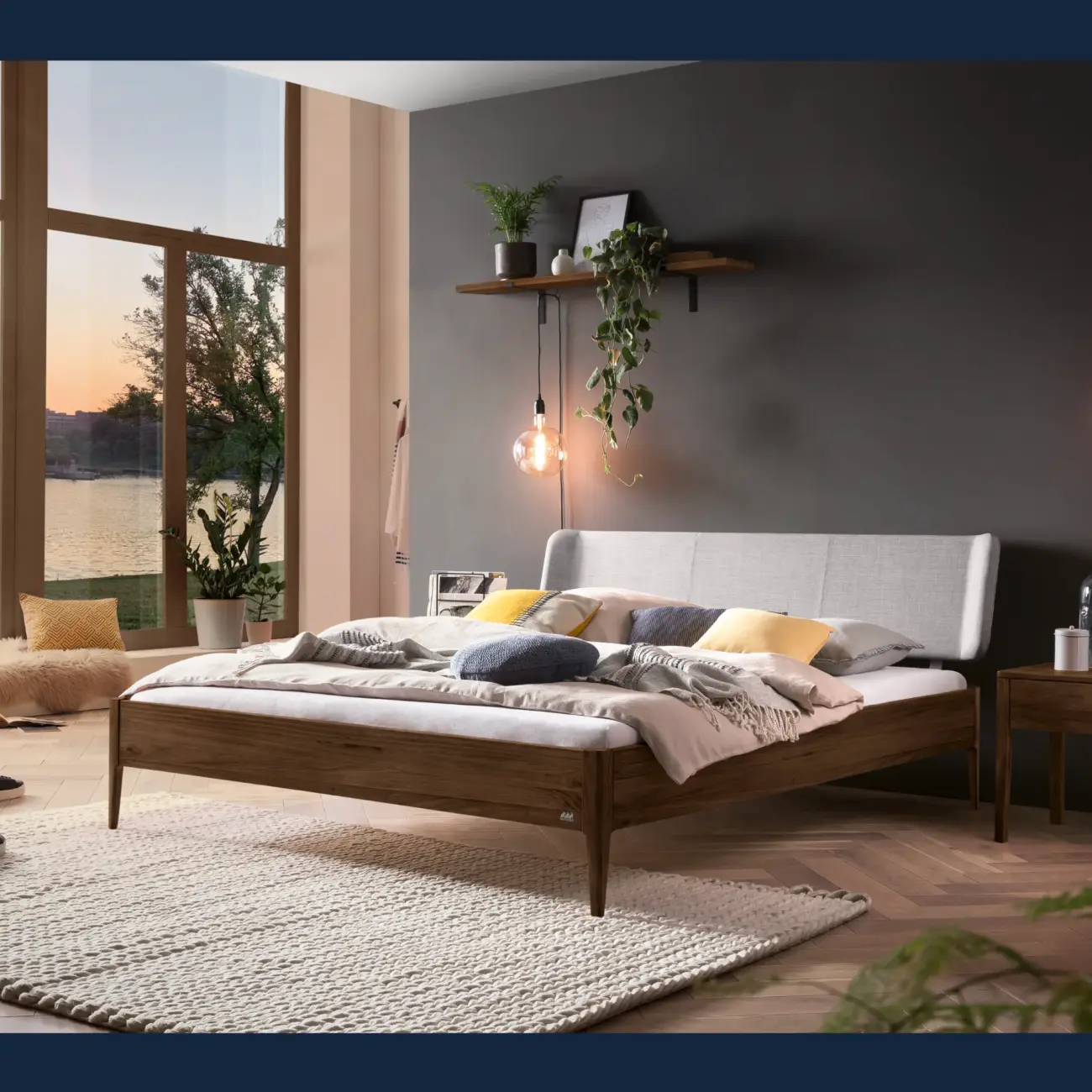 Massivholzbett Hasena Pienza modern-skandinavisch – Bild 14