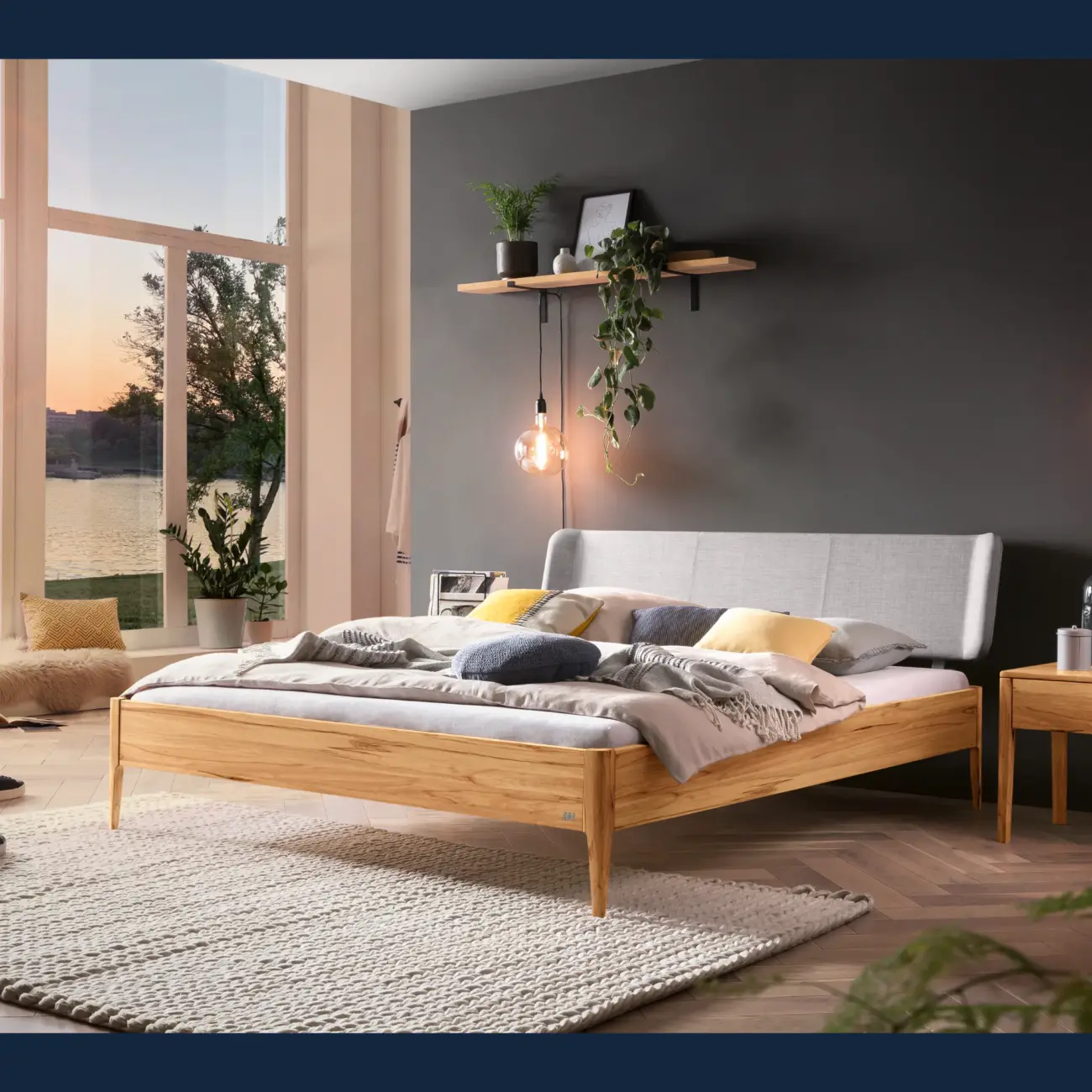 Massivholzbett Hasena Pienza modern-skandinavisch – Bild 18