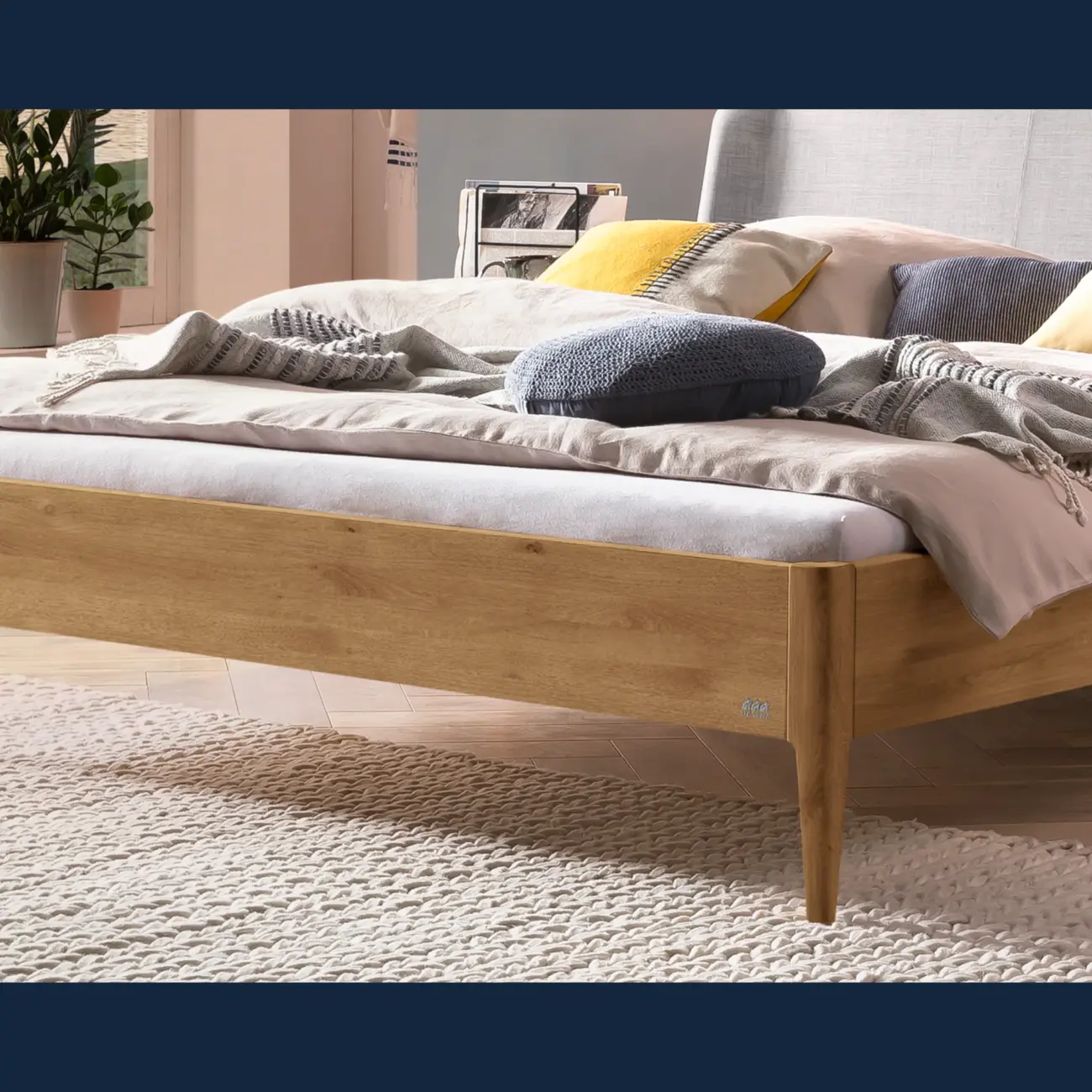 Massivholzbett Hasena Pienza modern-skandinavisch – Bild 4