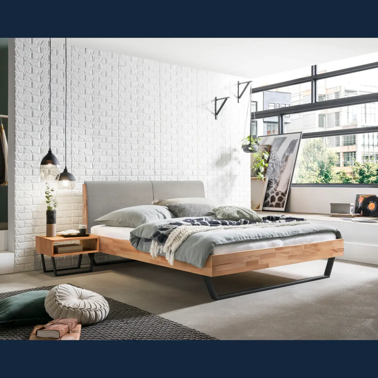 Massivholzbett Hasena Pietro modern 8 Massivholzbett Hasena Pietro modern – Bild 8