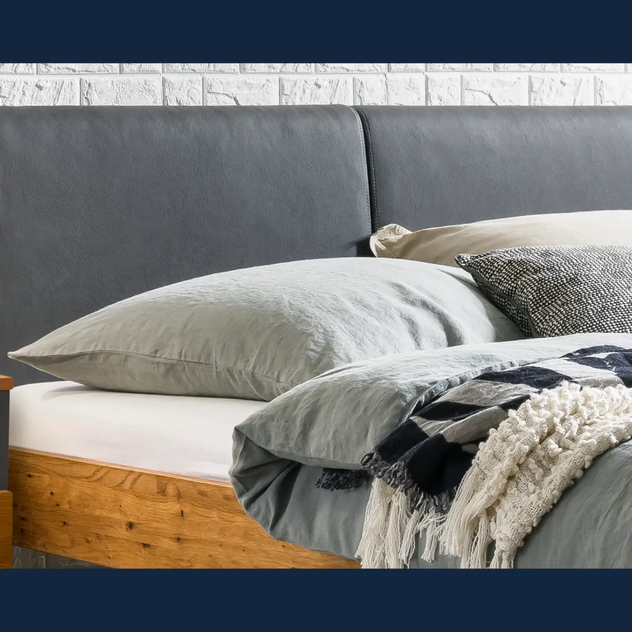 Massivholzbett Hasena Pietro modern 3 Massivholzbett Hasena Pietro modern – Bild 3