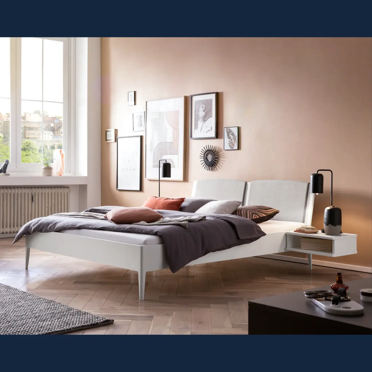 Massivholzbett Hasena Pistoia modern-skandinavisch – Bild 6