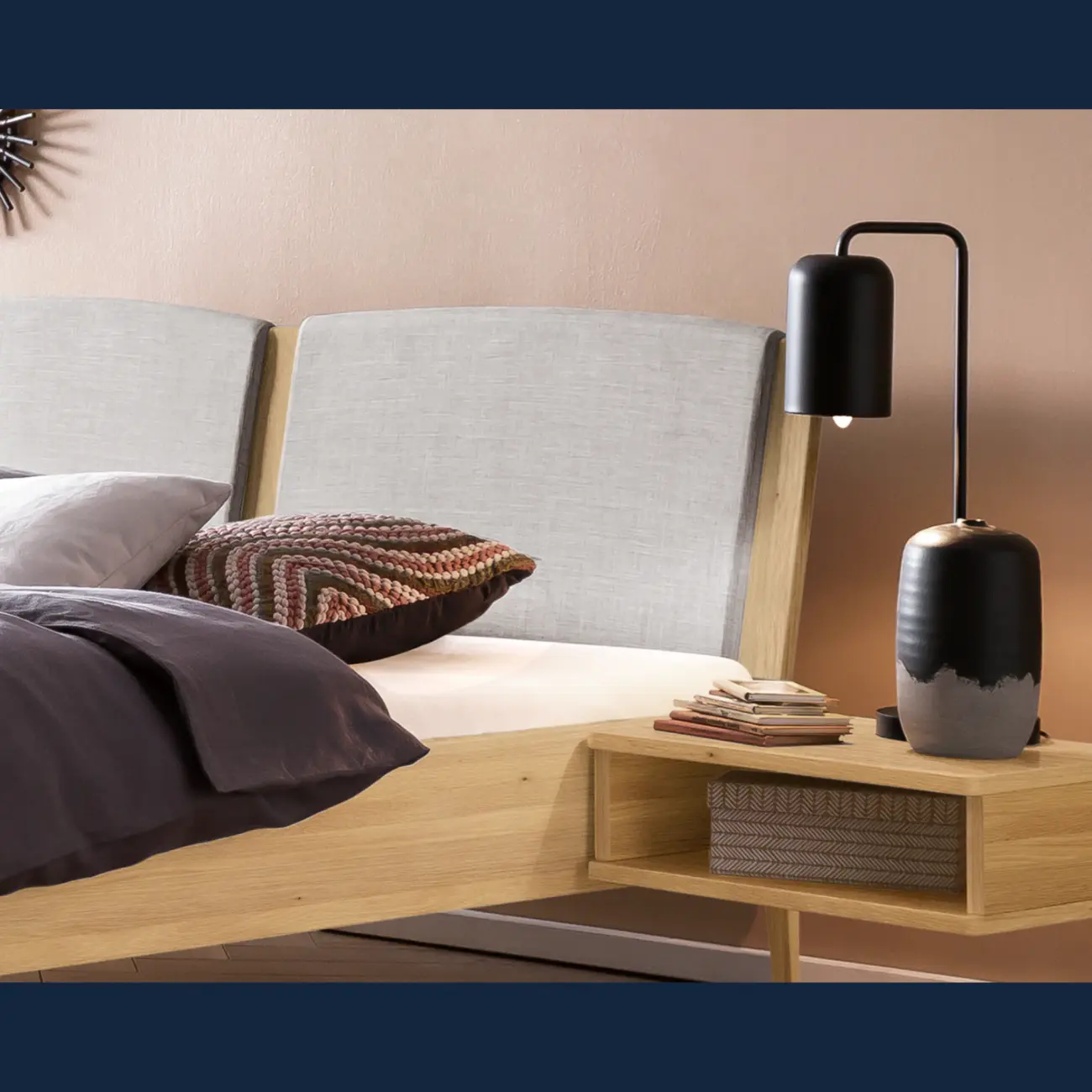 Massivholzbett Hasena Pistoia modern-skandinavisch – Bild 3