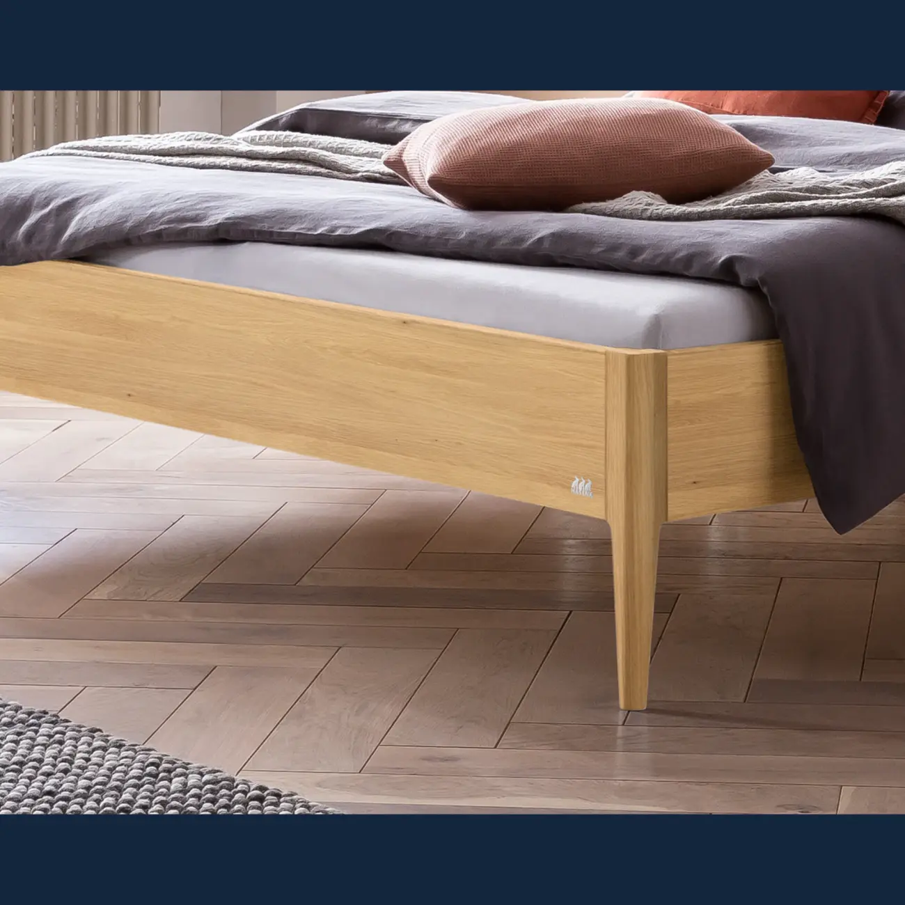 Massivholzbett Hasena Pistoia modern-skandinavisch – Bild 4