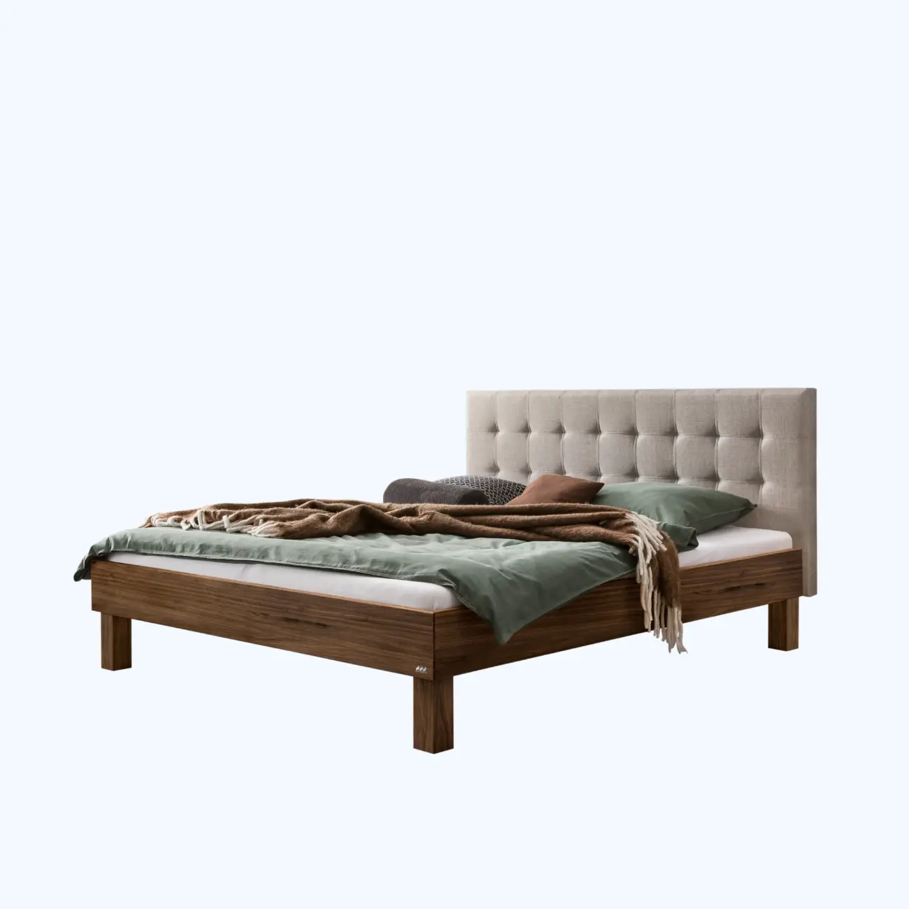 Zeitloses Massivholzbett Hasena Ricardo modern-skandinavisch – Bild 5