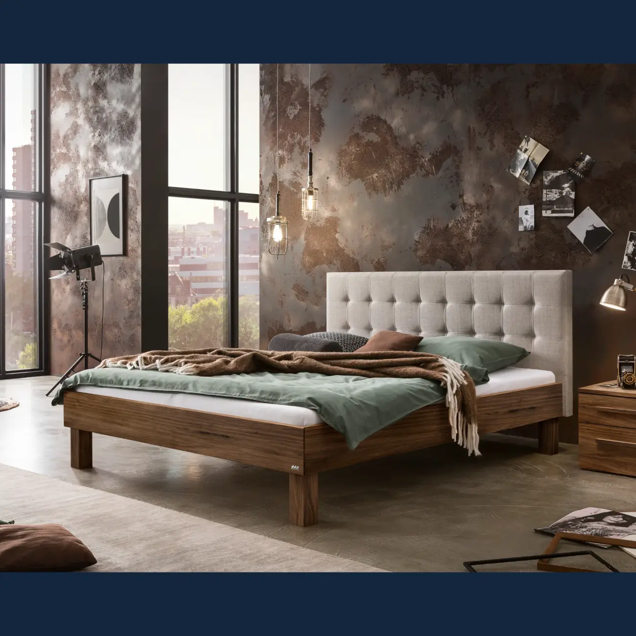 Zeitloses Massivholzbett Hasena Ricardo modern-skandinavisch – Bild 6