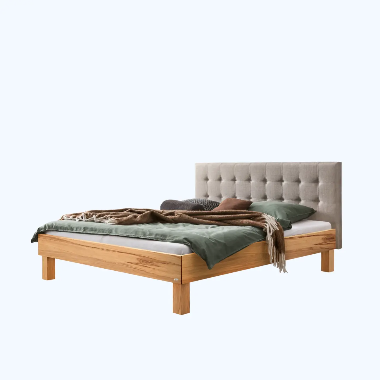 Zeitloses Massivholzbett Hasena Ricardo modern-skandinavisch – Bild 9