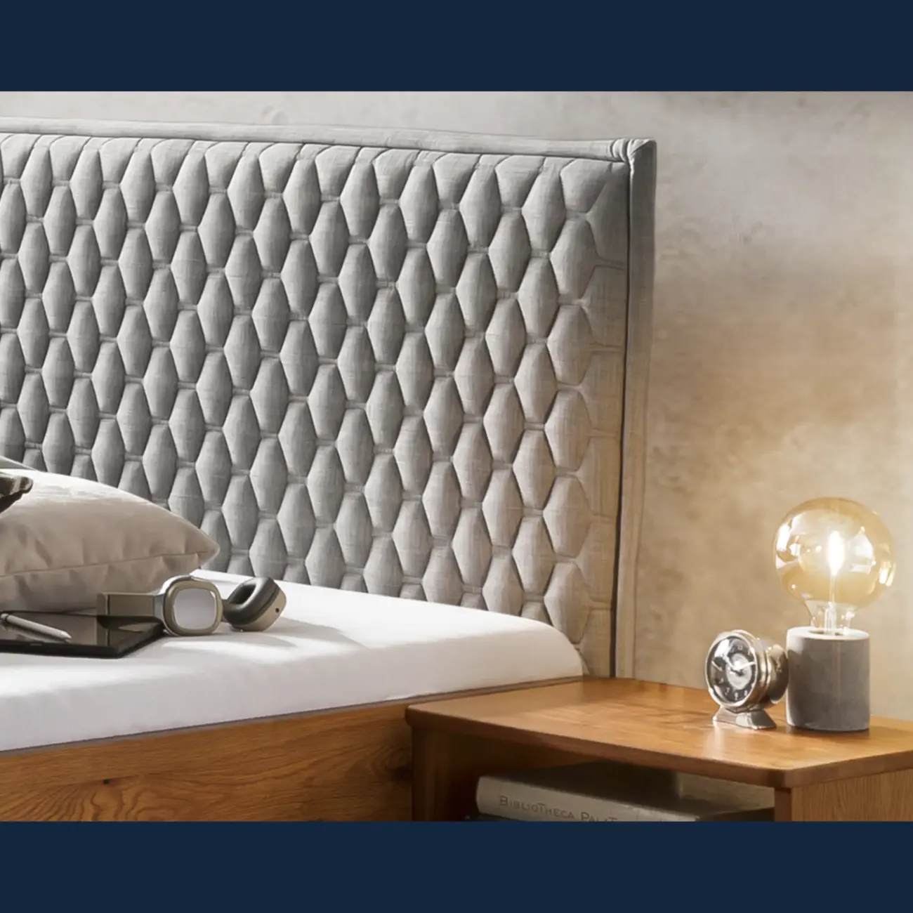 Massivholzbett Hasena Sara modern Industrial – Bild 11