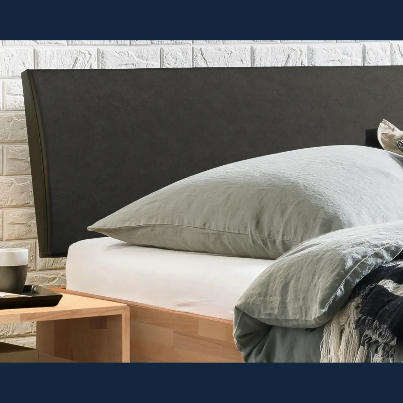 Elegantes Massivholzbett Hasena Modern-Industrial Sariano Trento – Bild 3