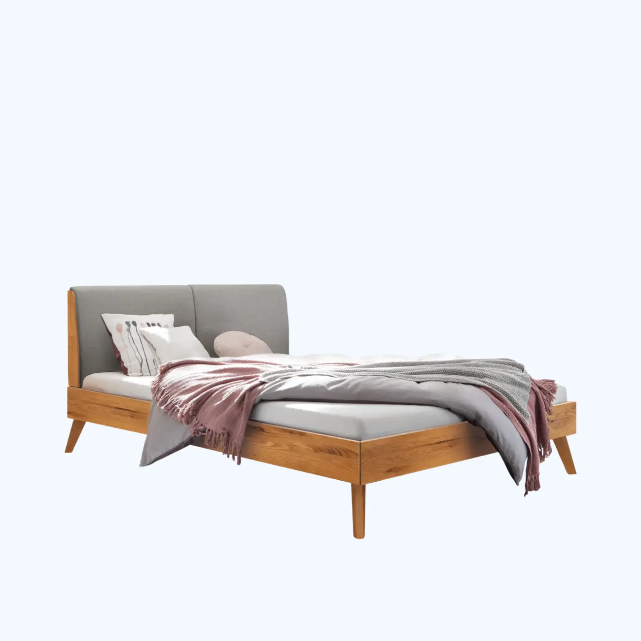 Ausgewogenes Massivholzbett Hasena Simone modern-skandinavisch – Bild 21