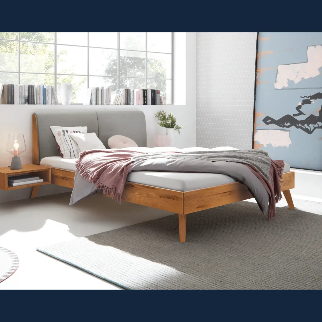 Ausgewogenes Massivholzbett Hasena Simone modern-skandinavisch – Bild 22