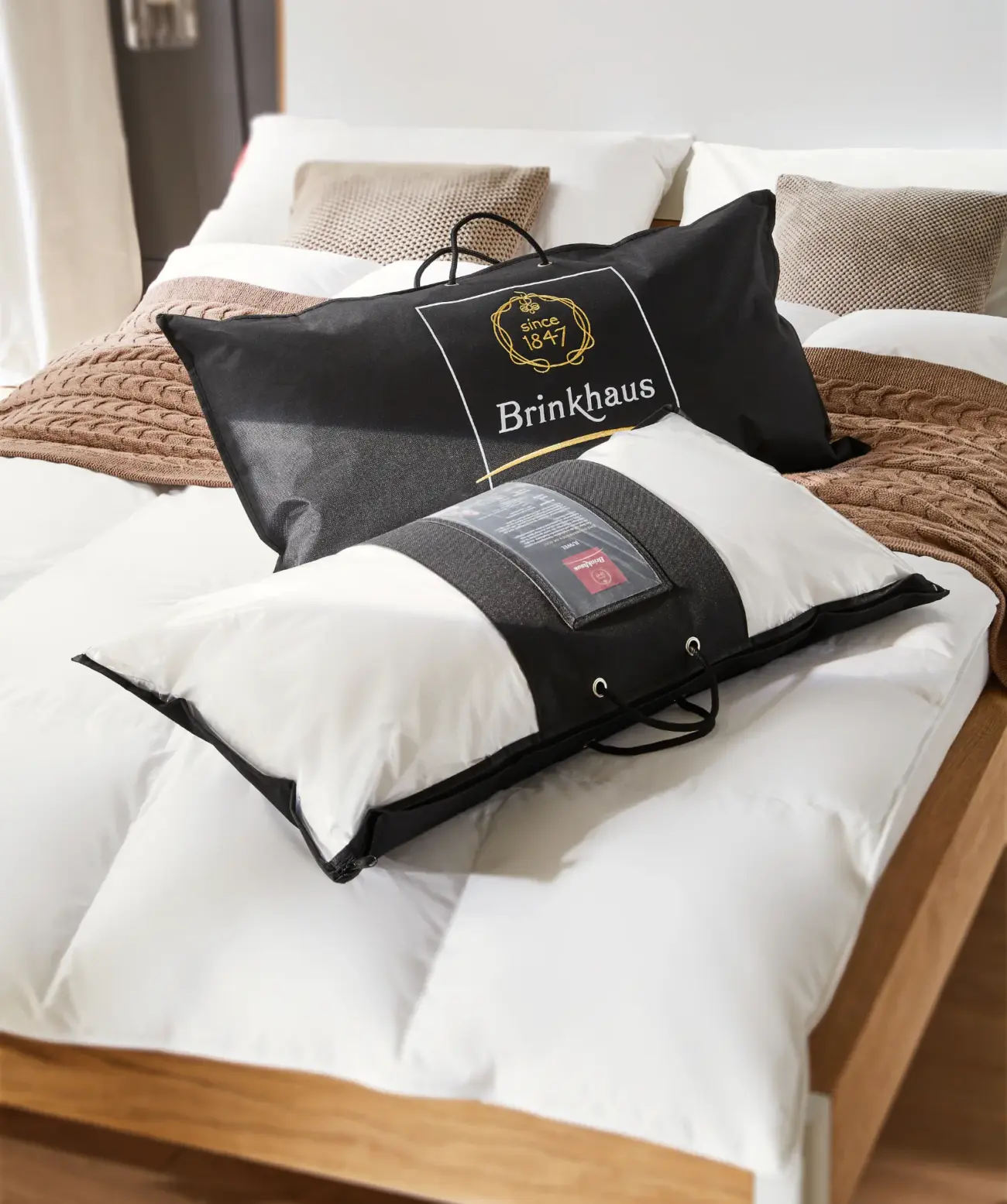 Kopfkissen 3-Kammerkissen PREMIUM soft stützend Brinkhaus 3 Kopfkissen 3-Kammerkissen PREMIUM soft stützend Brinkhaus – Bild 3