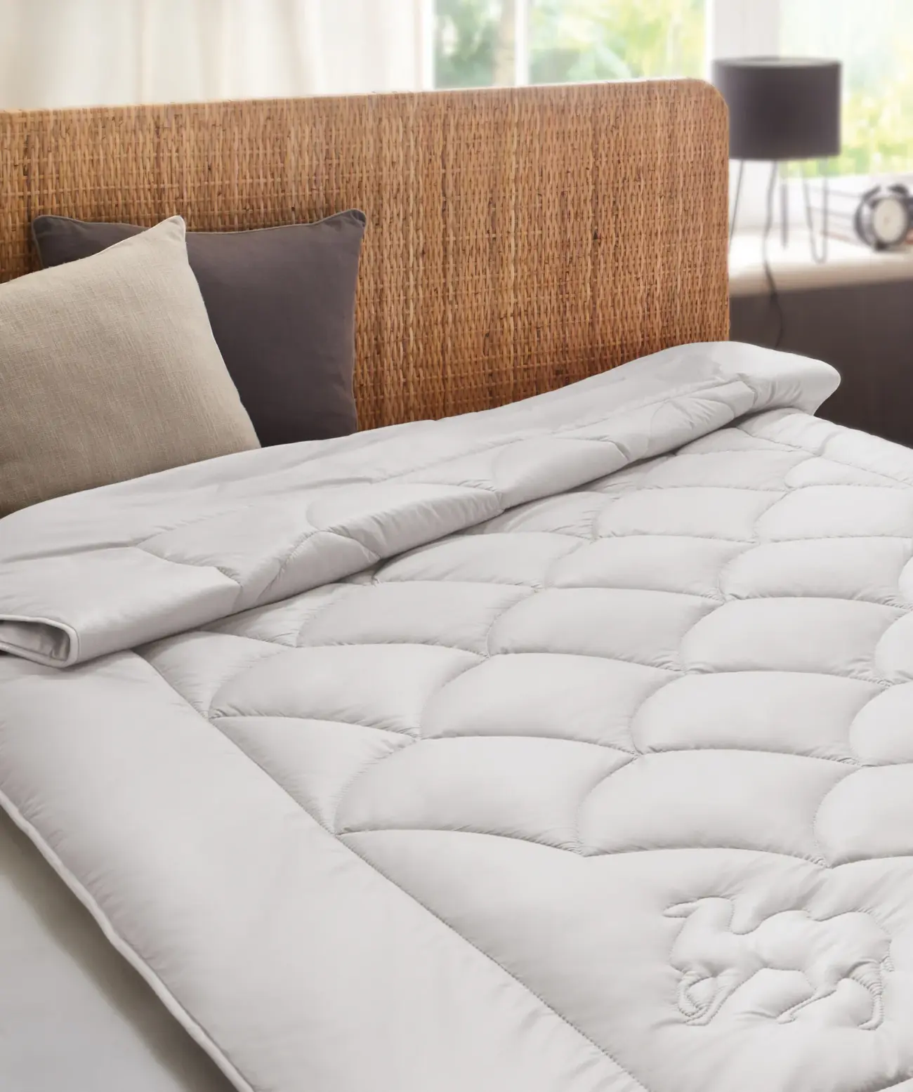 Ganzjahressteppbett Kamelhaar Delhi medium Brinkhaus 4 Ganzjahressteppbett Kamelhaar Delhi medium Brinkhaus – Bild 4