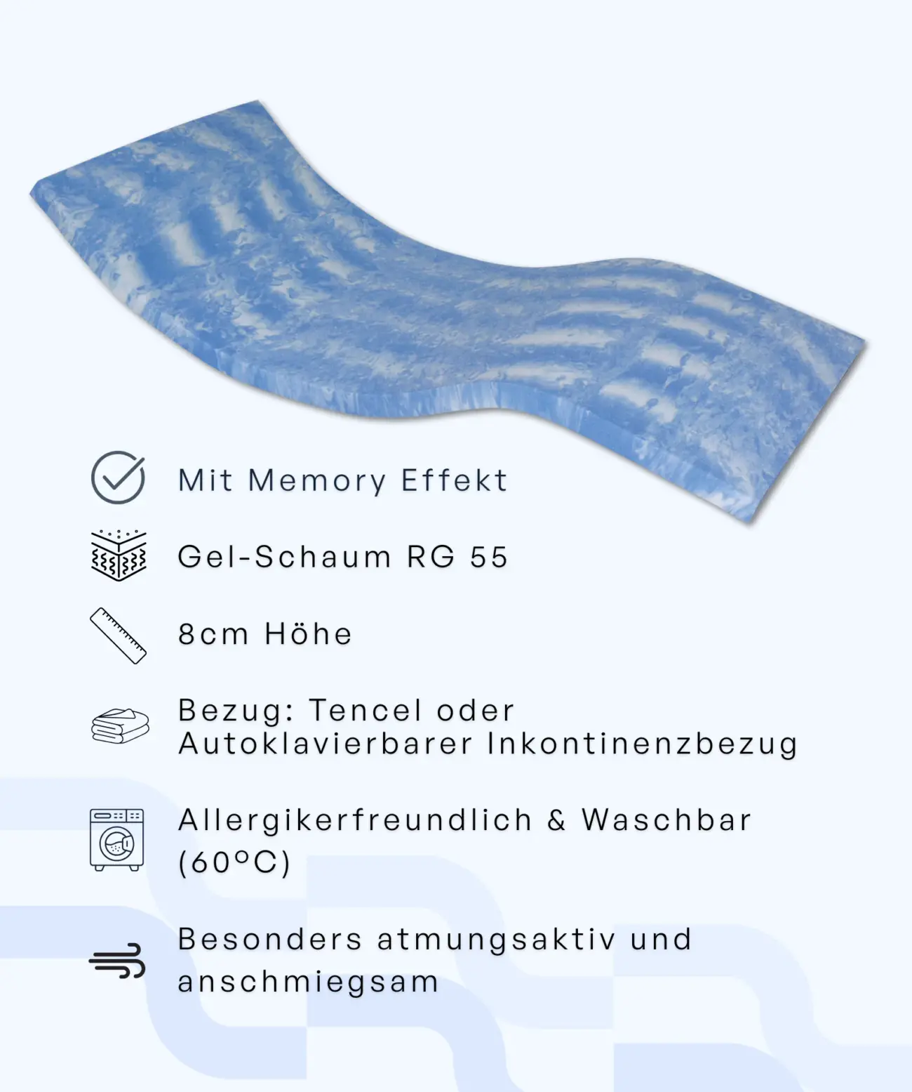 TOPPER PREMIUM Komfort Medicalneed 2 TOPPER PREMIUM Komfort Medicalneed – Bild 2