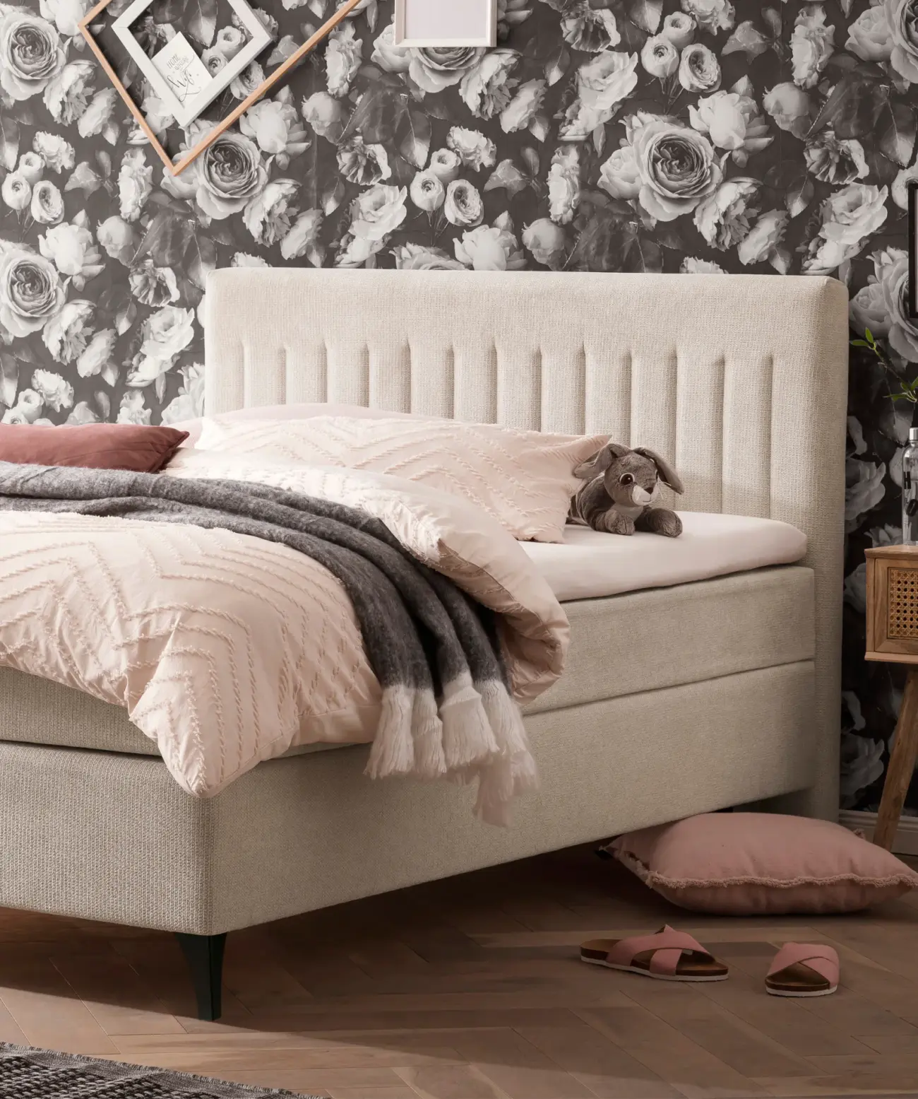 Elegantes Badenia Rom Boxspringbett