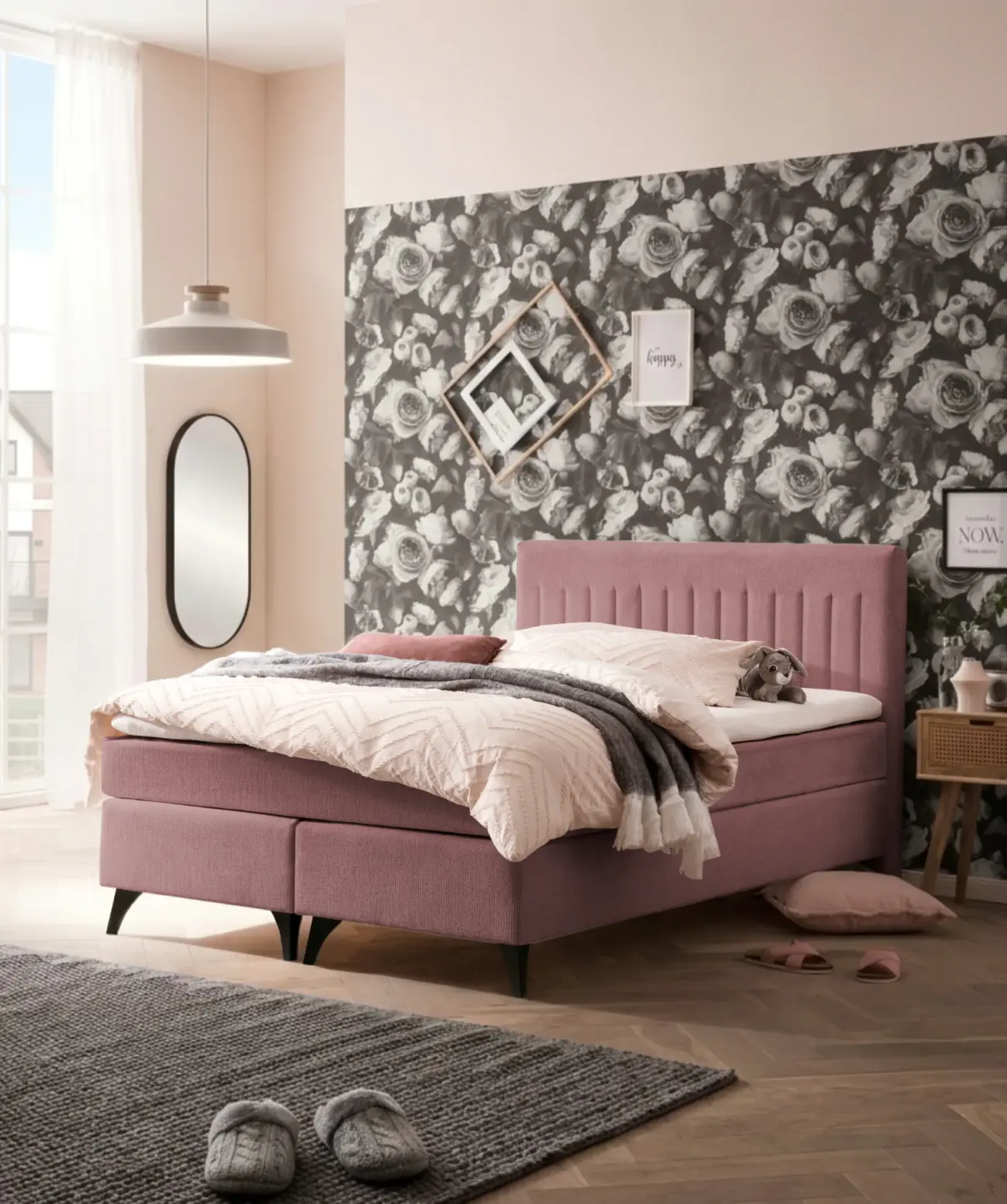 Elegantes Badenia Rom Boxspringbett
