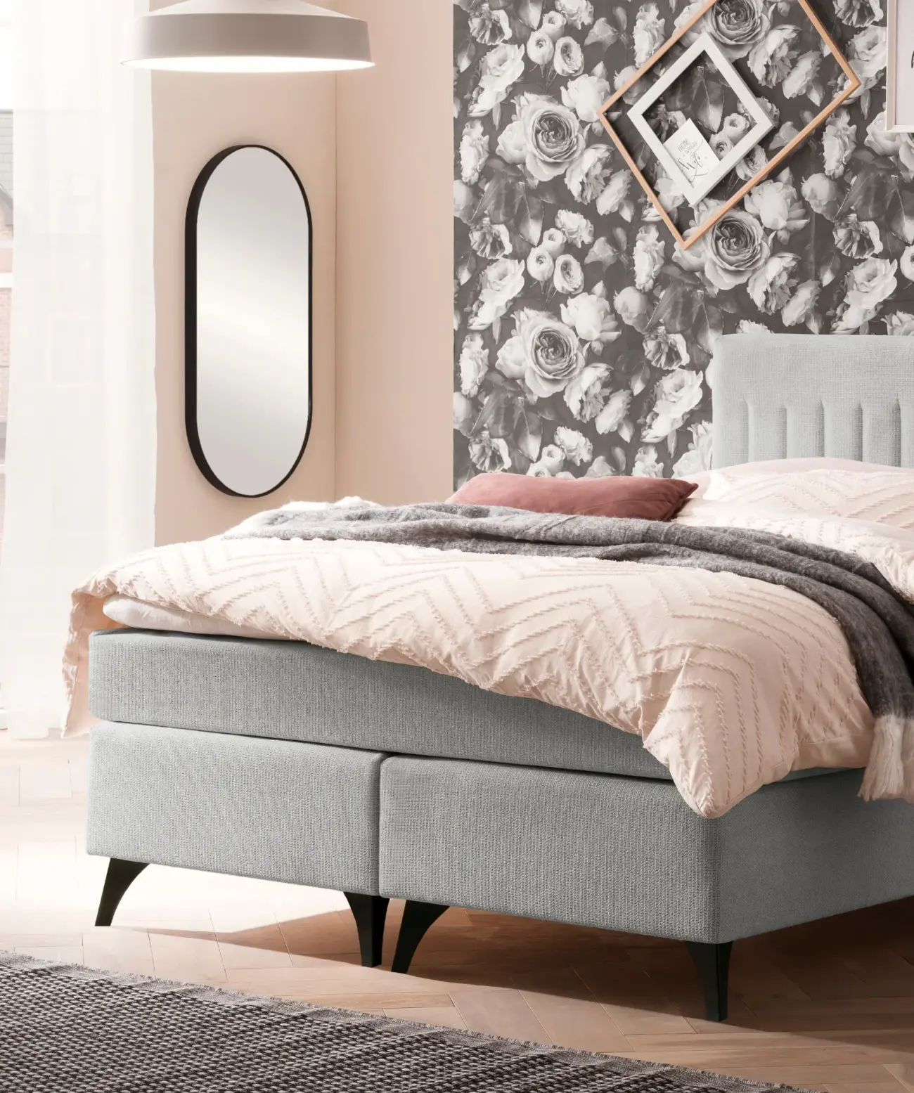 Elegantes Badenia Rom Boxspringbett