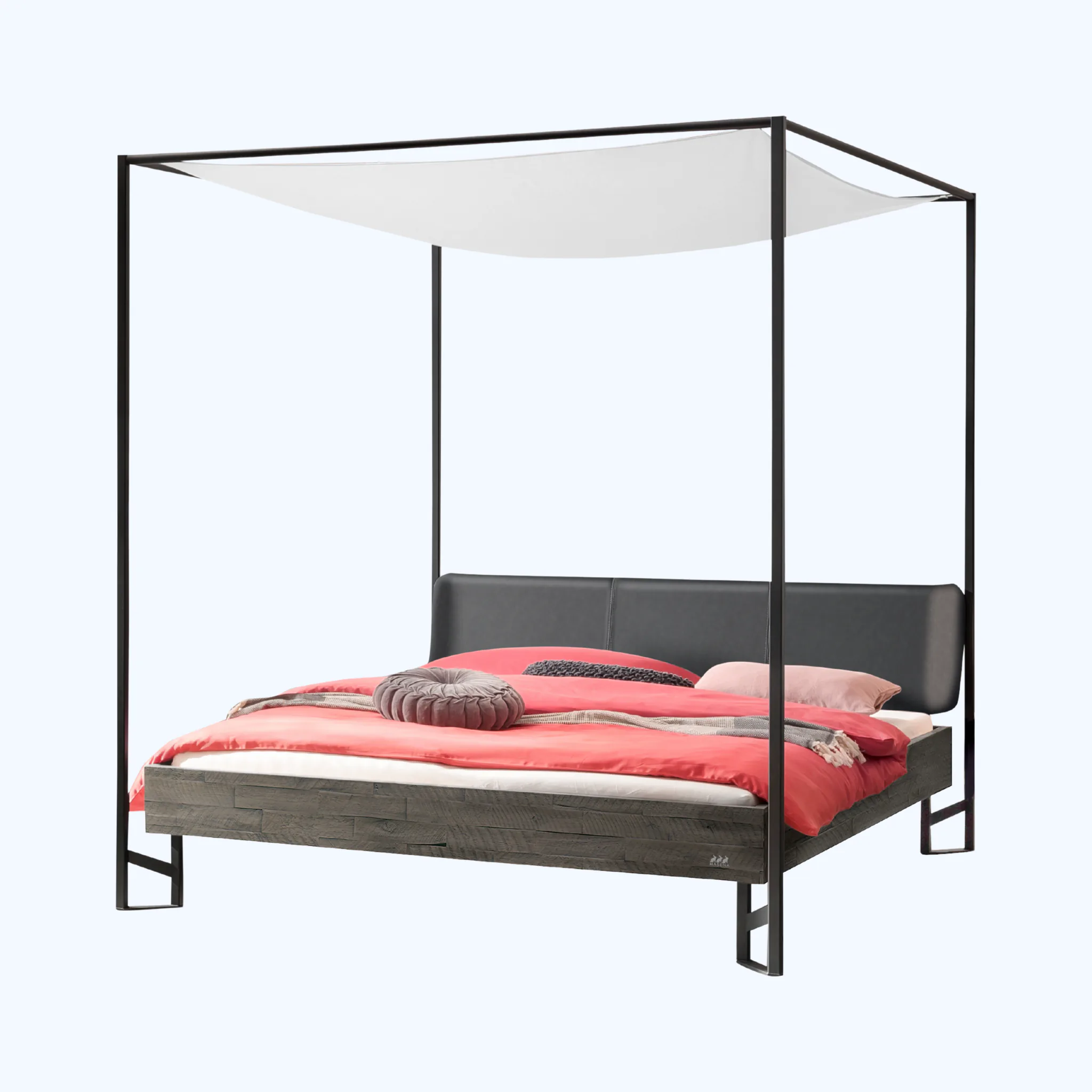 Hasena Himmelbett Bogina Industrial Akazie – Bild 2