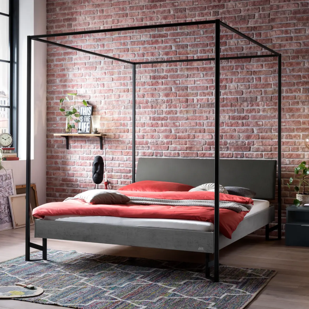 Himmelbett Hasena Cileno Industrial Movie Fashion Line 8 Himmelbett Hasena Cileno Industrial Movie Fashion Line – Bild 8