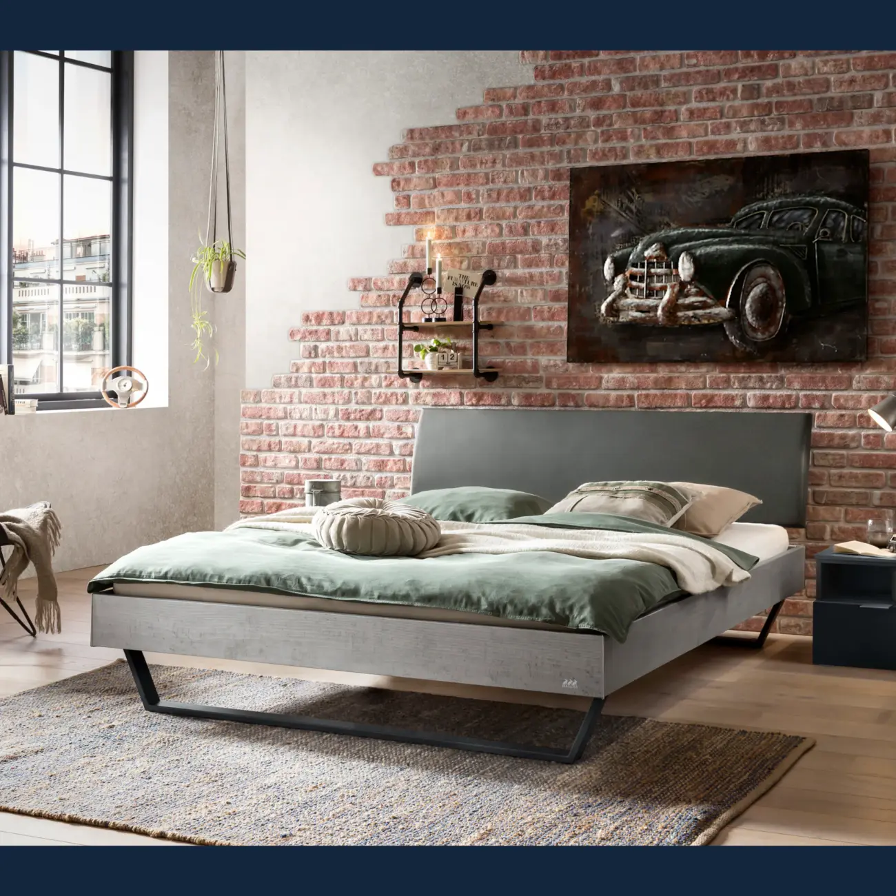 Hasena Bett Clyo Industrial 6 Hasena Bett Clyo Industrial – Bild 6