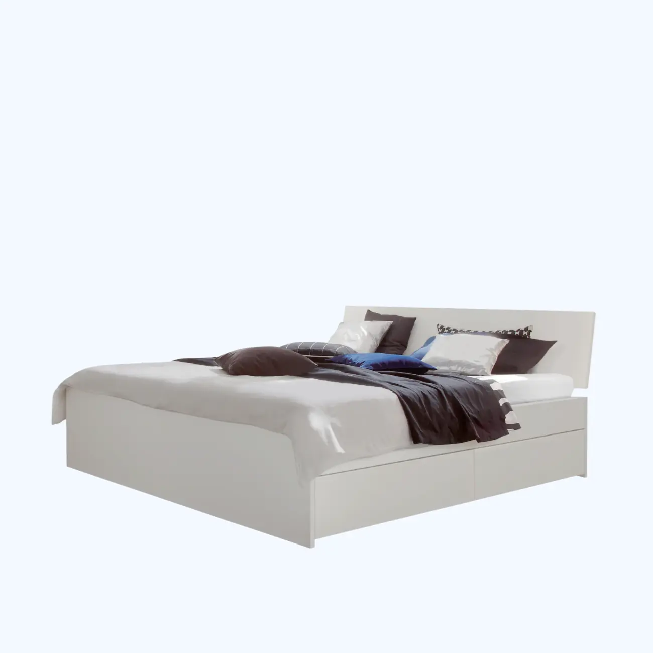 Massivholzbett Hasena Modern Stil Bett Gabriele mit Stauraum 1 Massivholzbett Hasena Modern Stil Bett Gabriele mit Stauraum