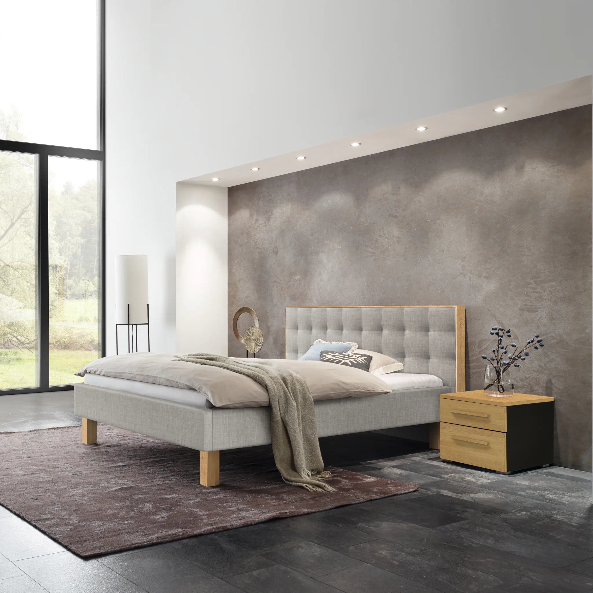 Ruhiges Polsterbett Hasena skandinavisch Noah Pronto 6 Ruhiges Polsterbett Hasena skandinavisch Noah Pronto – Bild 6