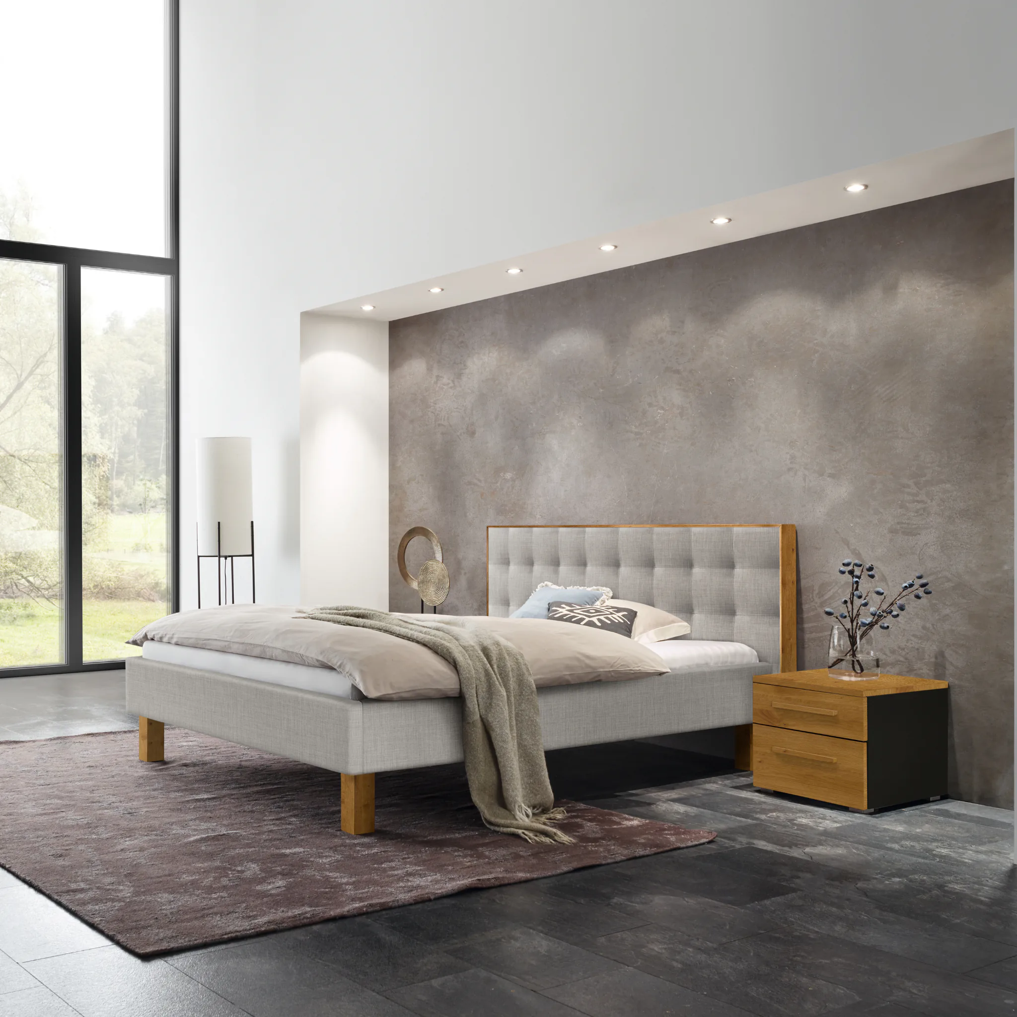 Ruhiges Polsterbett Hasena skandinavisch Noah Pronto 40 Ruhiges Polsterbett Hasena skandinavisch Noah Pronto – Bild 40