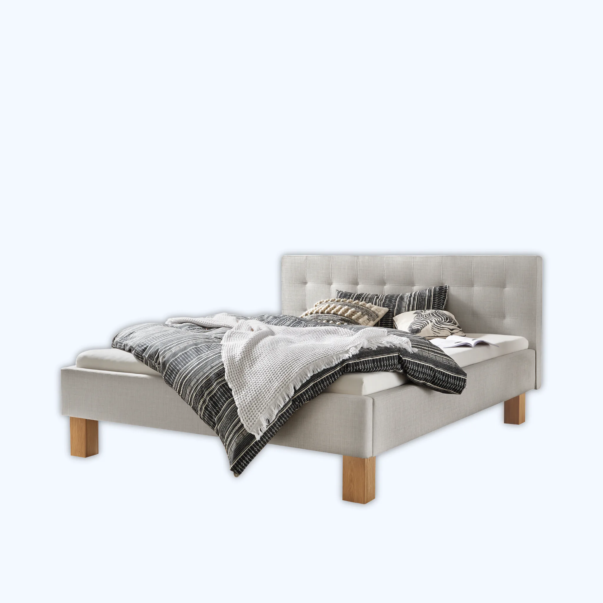 Elegantes Polsterbett Hasena skandinavisch Noemi Pronto 8 Elegantes Polsterbett Hasena skandinavisch Noemi Pronto – Bild 8