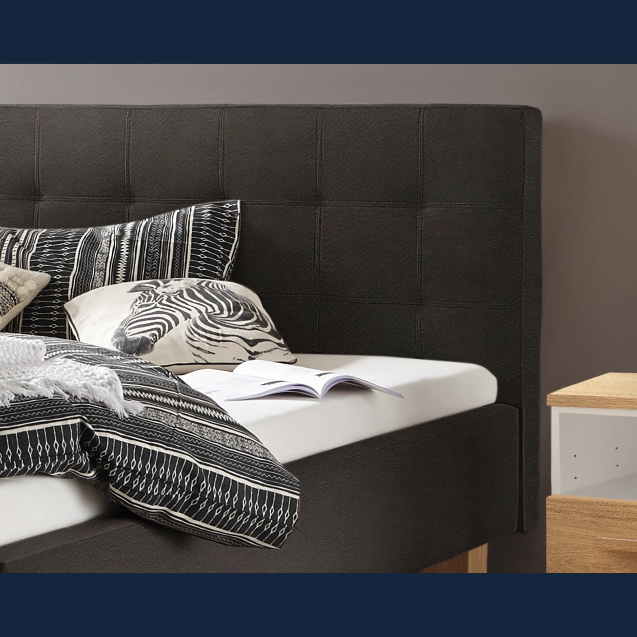 Elegantes Polsterbett Hasena skandinavisch Noemi Pronto 14 Elegantes Polsterbett Hasena skandinavisch Noemi Pronto – Bild 14