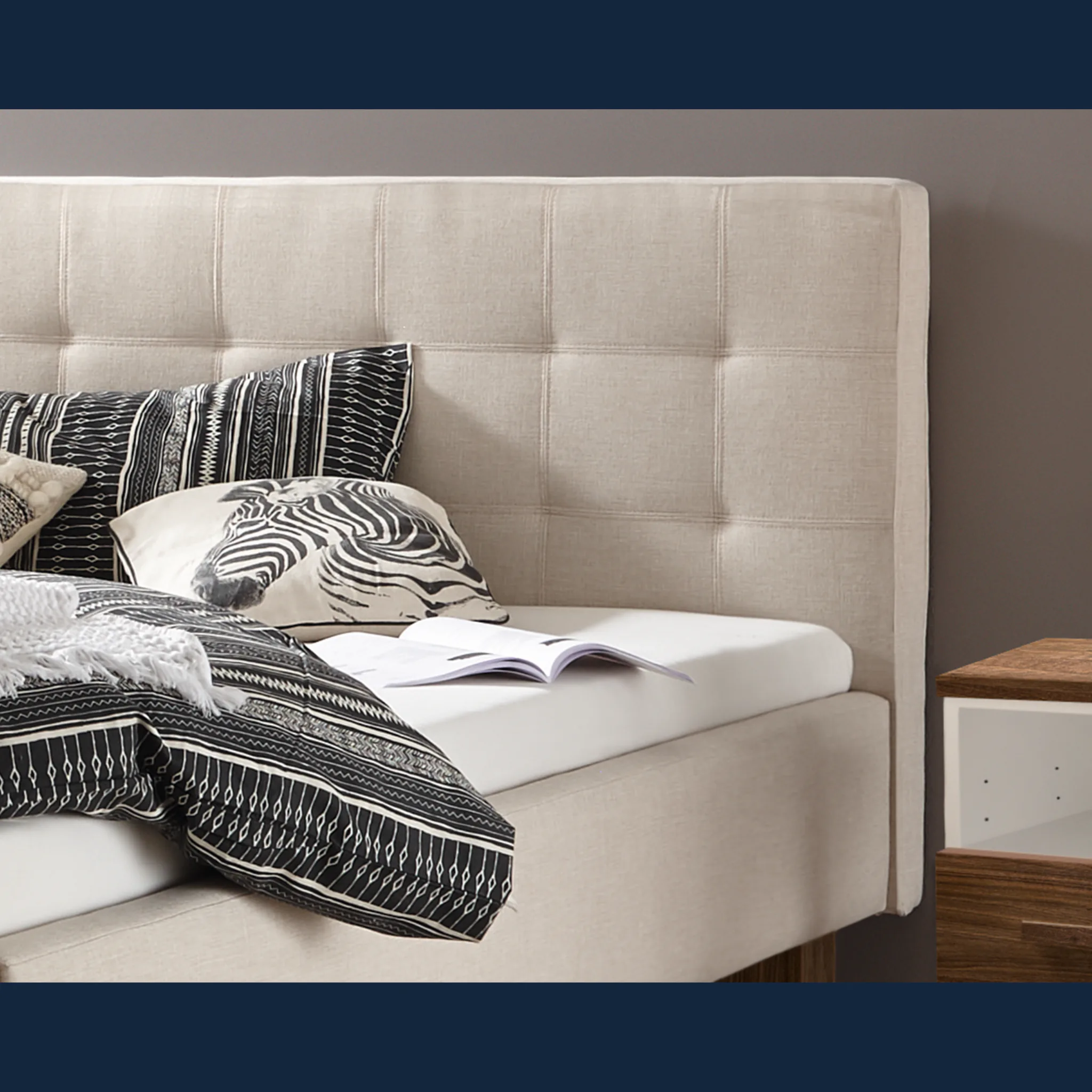 Elegantes Polsterbett Hasena skandinavisch Noemi Pronto 18 Elegantes Polsterbett Hasena skandinavisch Noemi Pronto – Bild 18