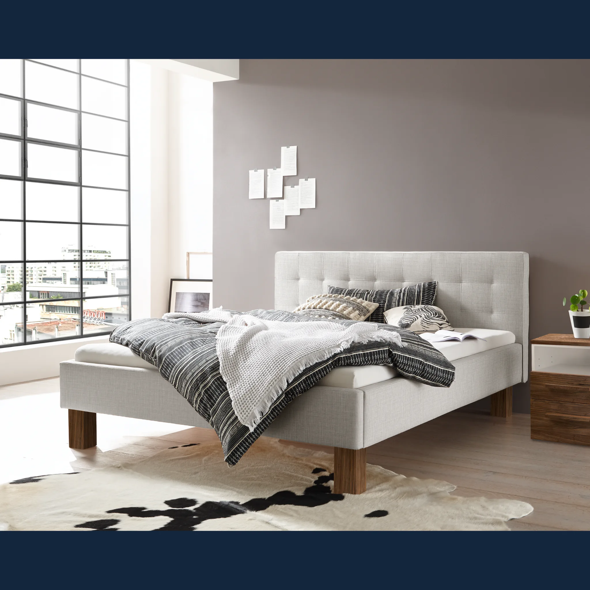 Elegantes Polsterbett Hasena skandinavisch Noemi Pronto 21 Elegantes Polsterbett Hasena skandinavisch Noemi Pronto – Bild 21