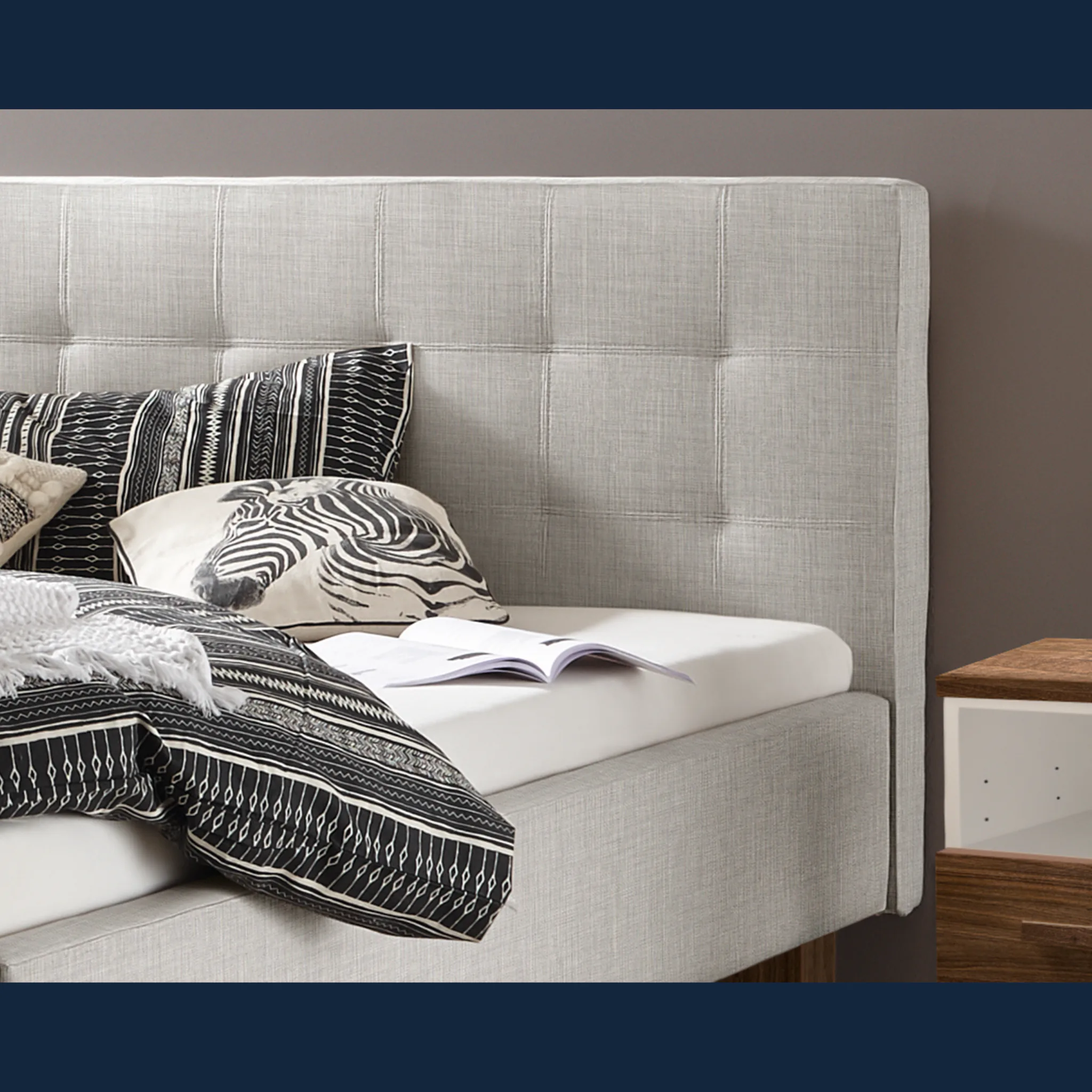 Elegantes Polsterbett Hasena skandinavisch Noemi Pronto 22 Elegantes Polsterbett Hasena skandinavisch Noemi Pronto – Bild 22