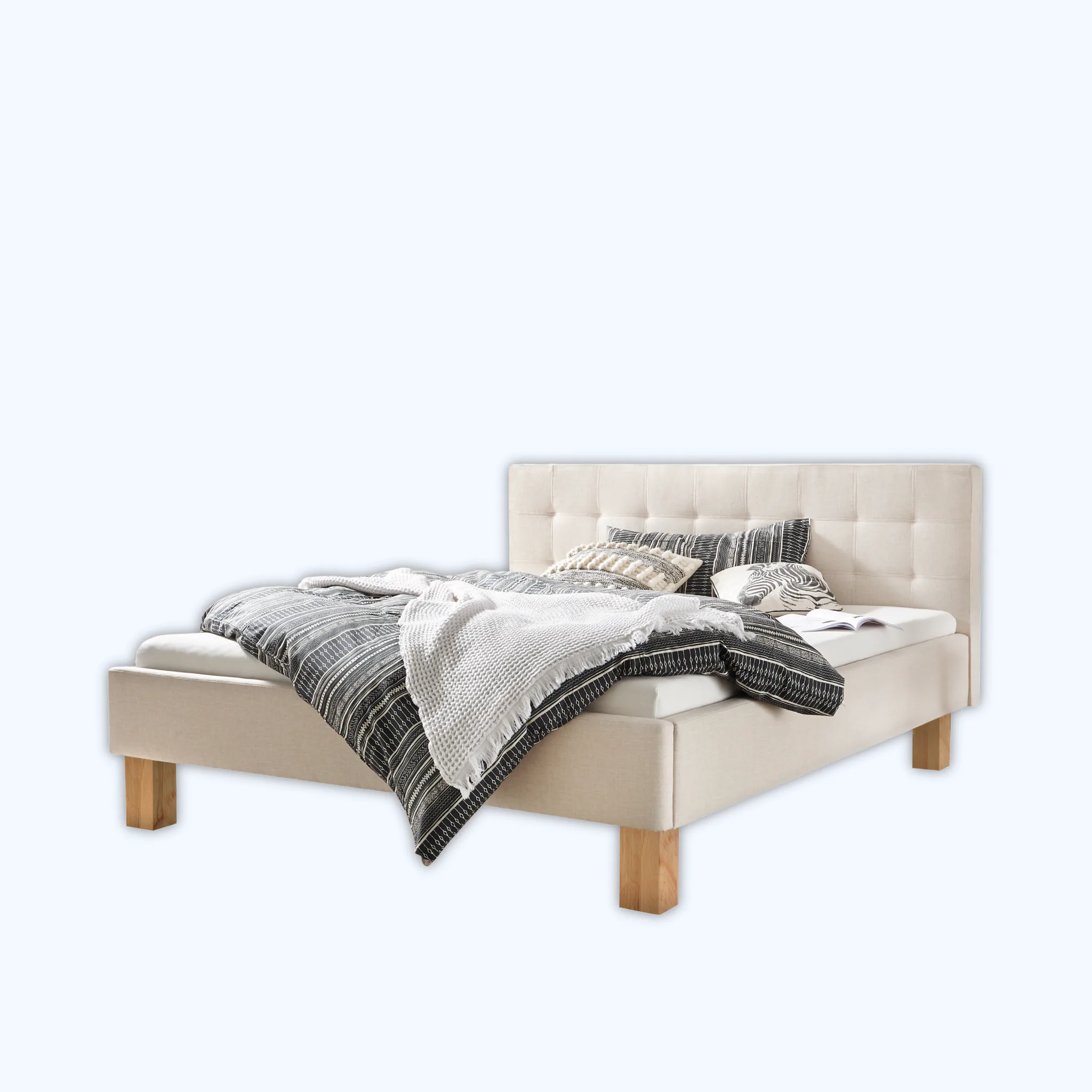 Elegantes Polsterbett Hasena skandinavisch Noemi Pronto 24 Elegantes Polsterbett Hasena skandinavisch Noemi Pronto – Bild 24