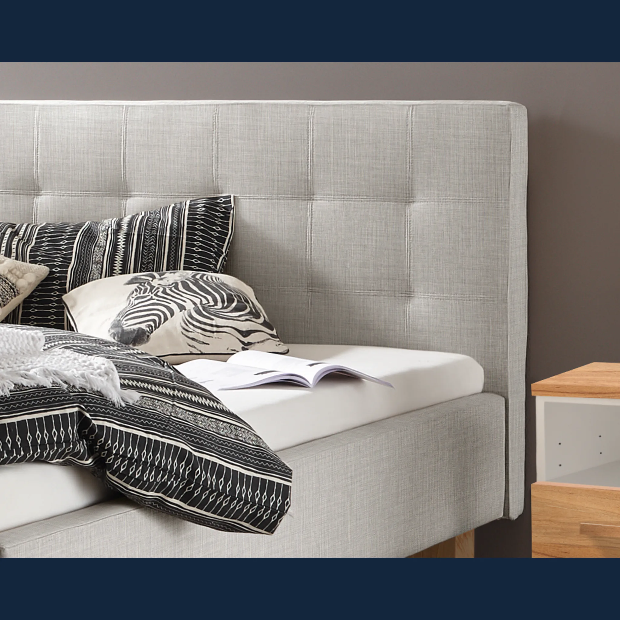 Elegantes Polsterbett Hasena skandinavisch Noemi Pronto 30 Elegantes Polsterbett Hasena skandinavisch Noemi Pronto – Bild 30