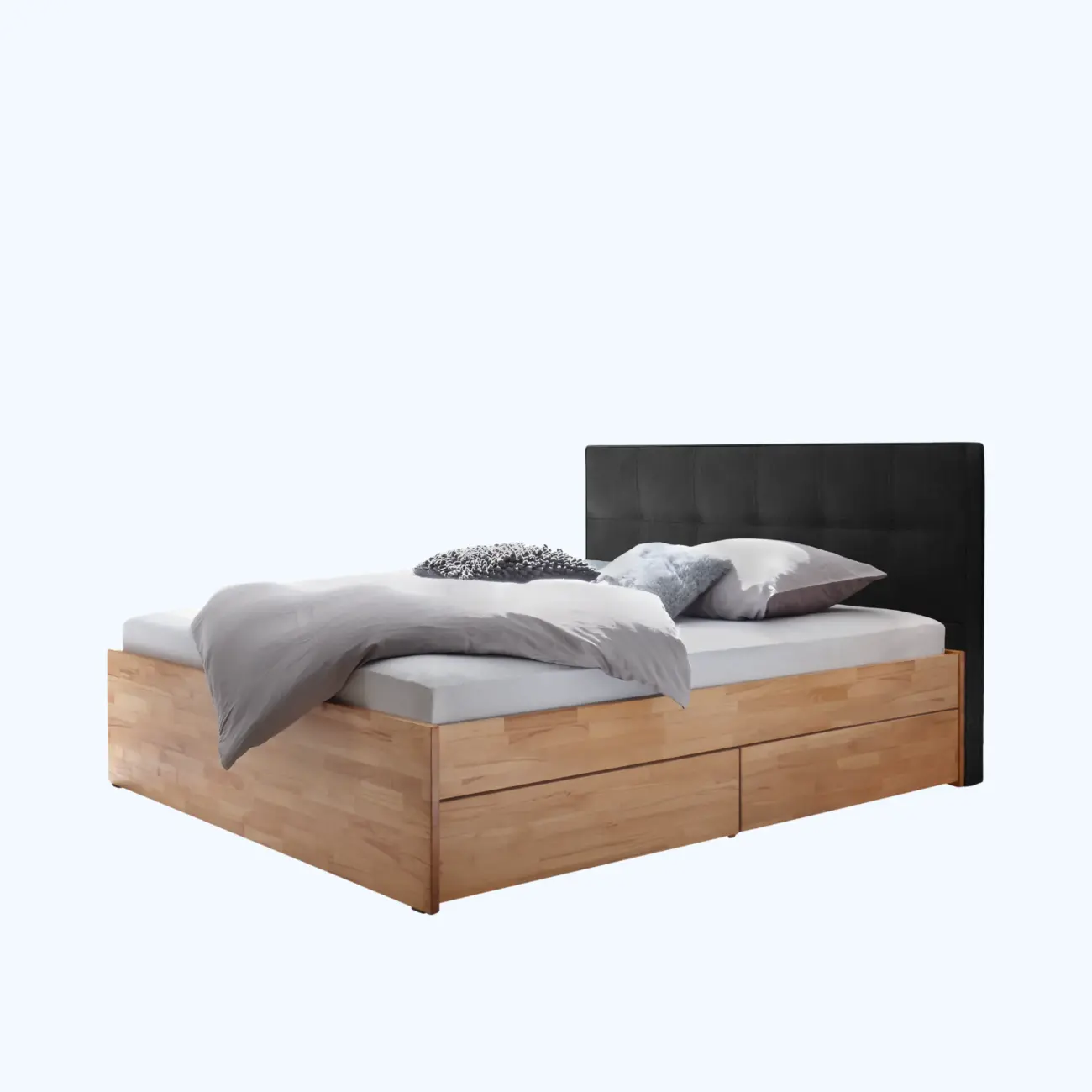 Massivholzbett Hasena Modern Stil Bett Otello mit Stauraum 29 Massivholzbett Hasena Modern Stil Bett Otello mit Stauraum – Bild 29