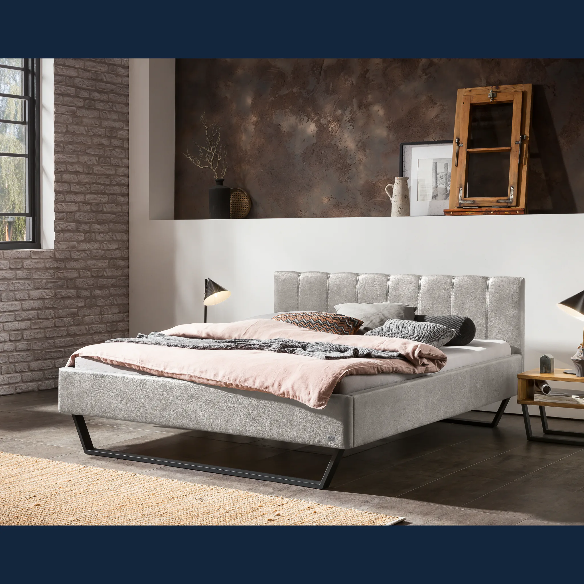 Charakterstarkes Polsterbett Hasena modern-industrial Stefano Pronto 8 Charakterstarkes Polsterbett Hasena modern-industrial Stefano Pronto – Bild 8