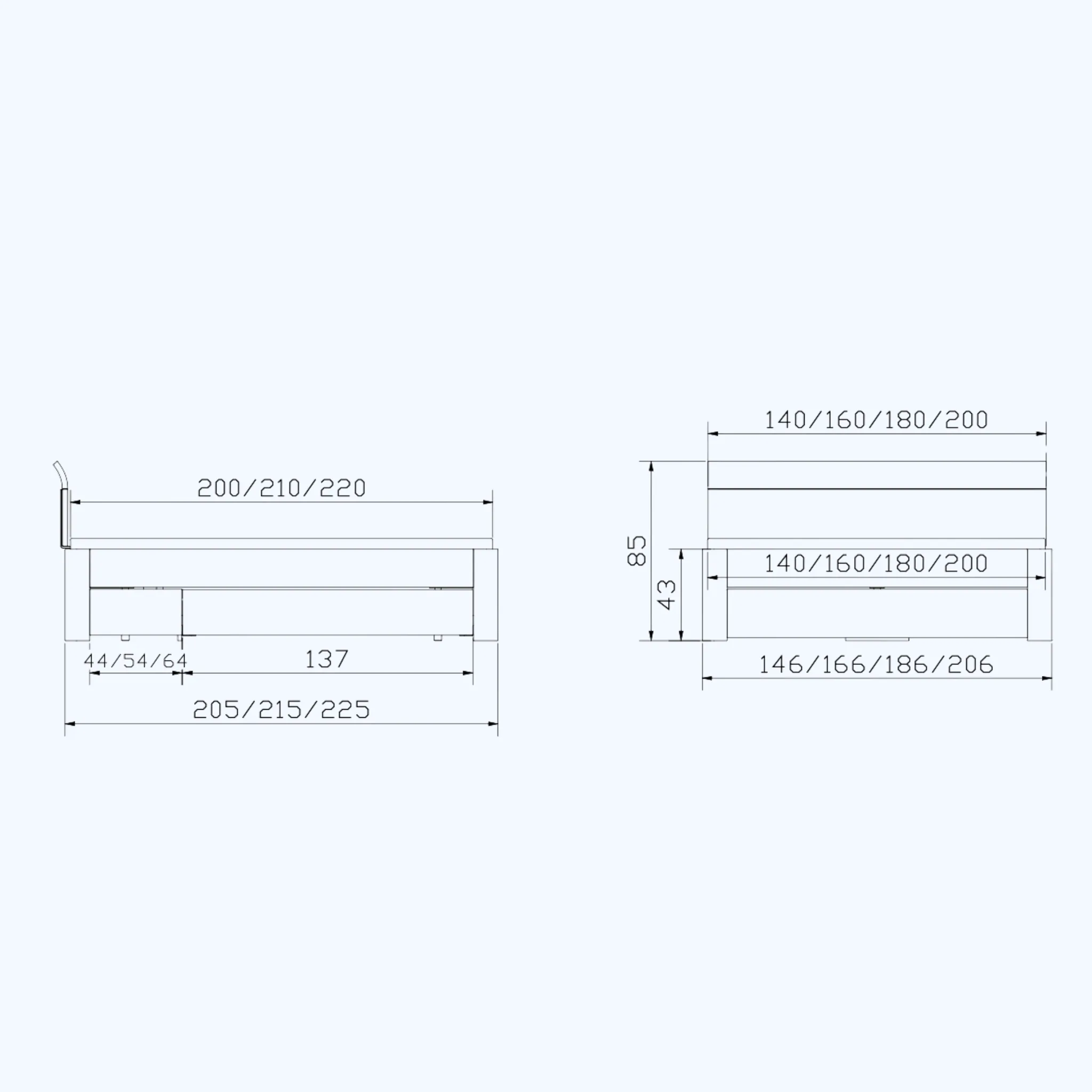 Massivholzbett Hasena Modern Stil Bett Stupendo mit Stauraum 11 Massivholzbett Hasena Modern Stil Bett Stupendo mit Stauraum – Bild 11