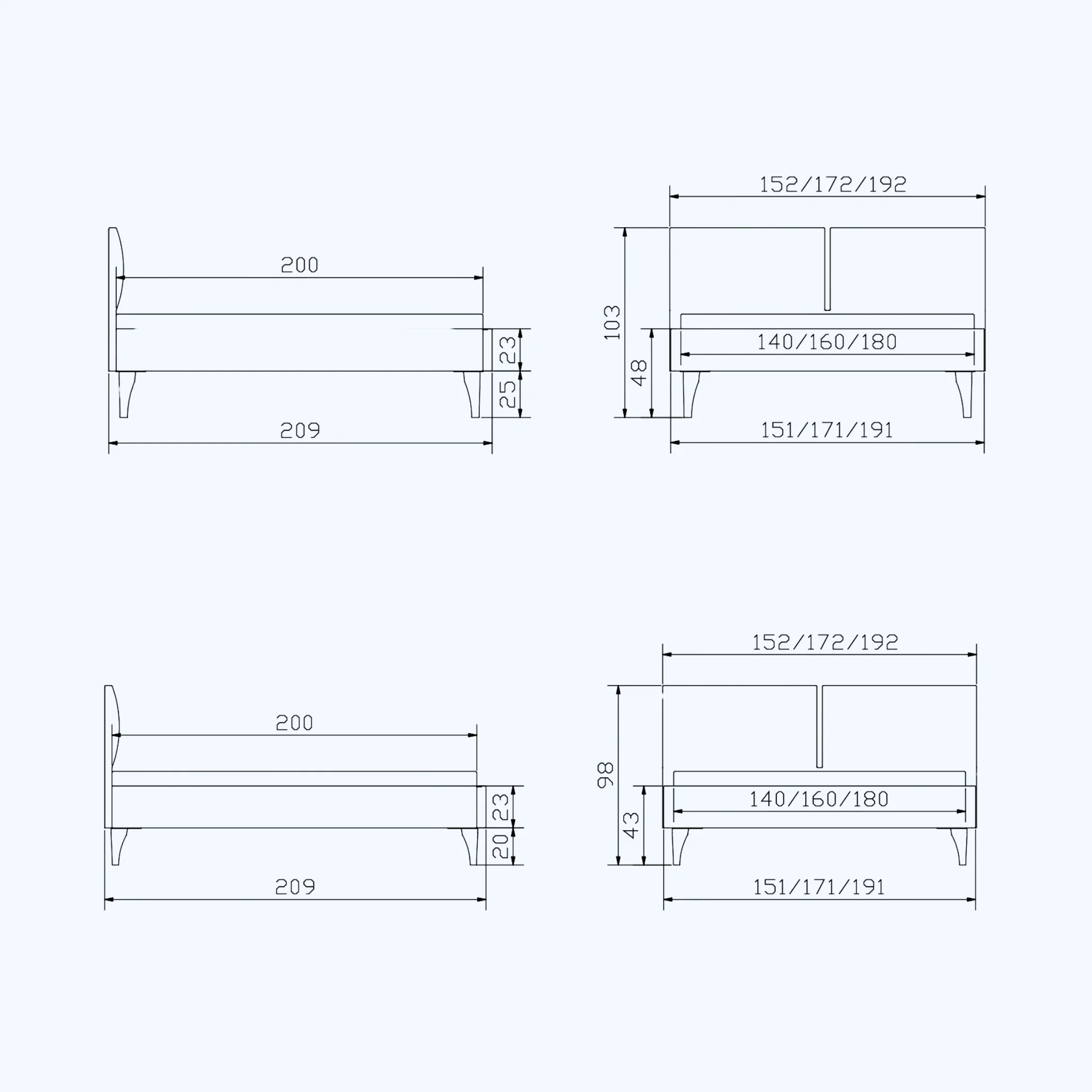 Feines Polsterbett Hasena skandinavisch Tamara Pronto 21 Feines Polsterbett Hasena skandinavisch Tamara Pronto – Bild 21
