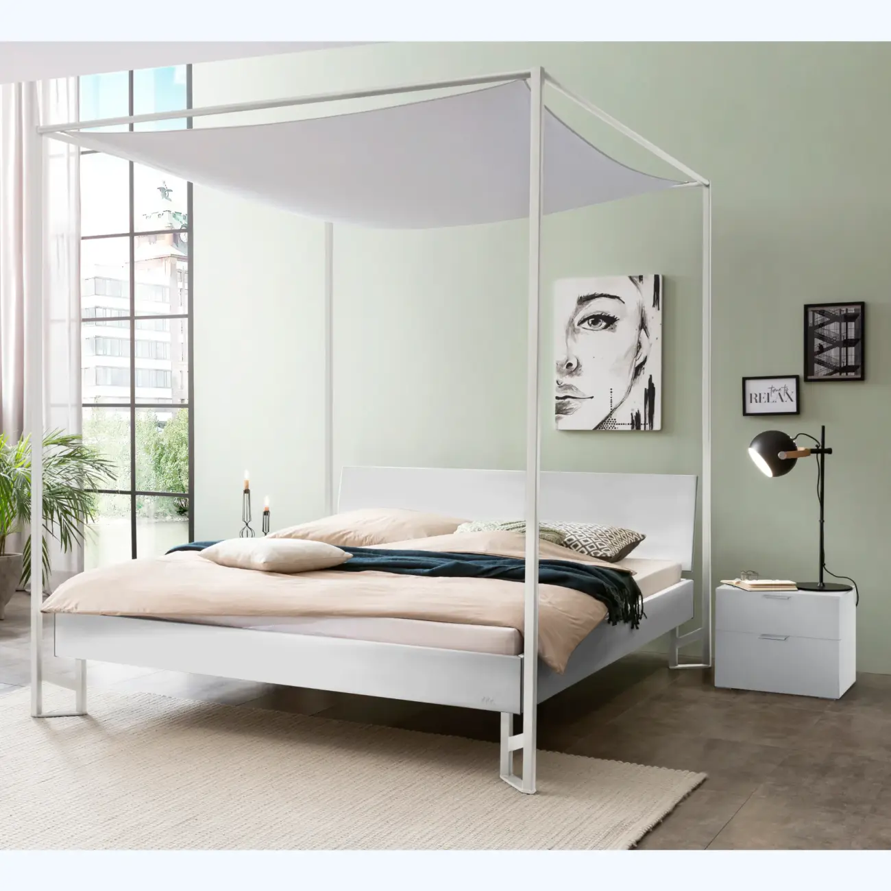 Hasena Modernes Himmelbett Veluna Movie 5 Hasena Modernes Himmelbett Veluna Movie – Bild 5