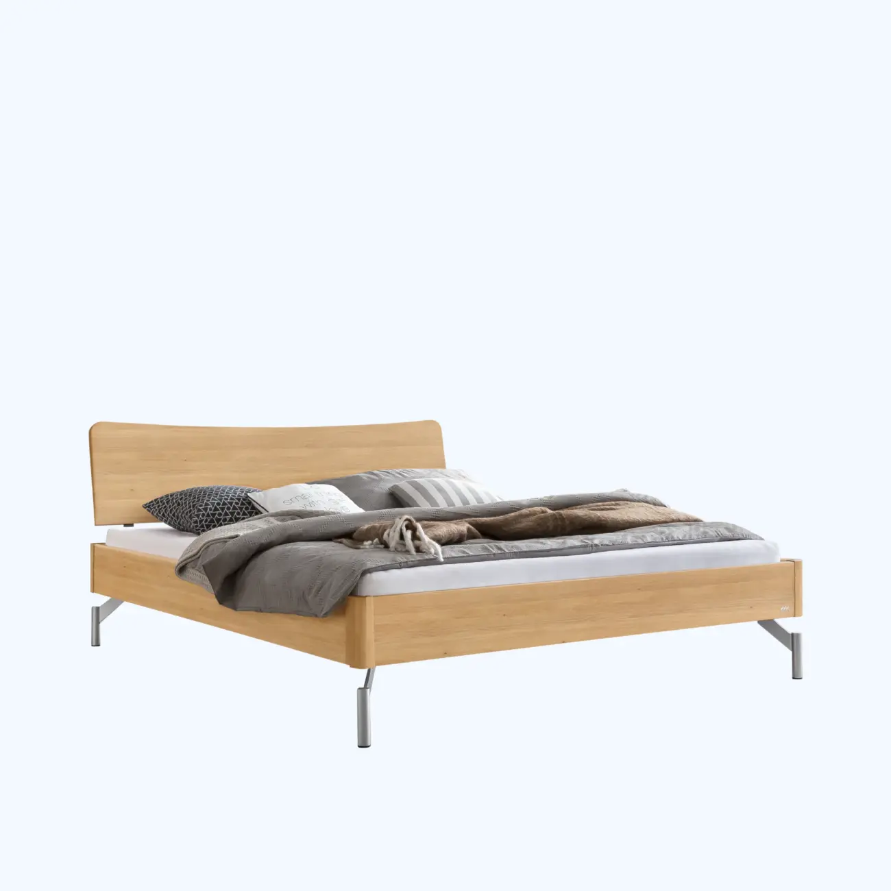 Massivholzbett Hasena Albinia modern skandinavisch 17 Massivholzbett Hasena Albinia modern skandinavisch – Bild 17