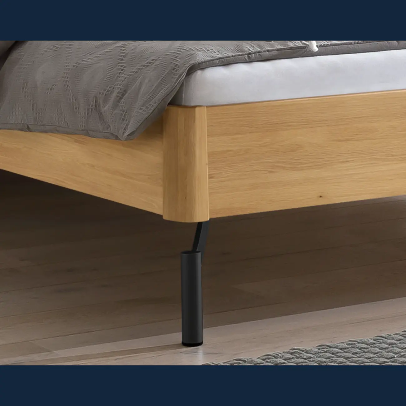 Massivholzbett Hasena Albinia modern skandinavisch 24 Massivholzbett Hasena Albinia modern skandinavisch – Bild 24