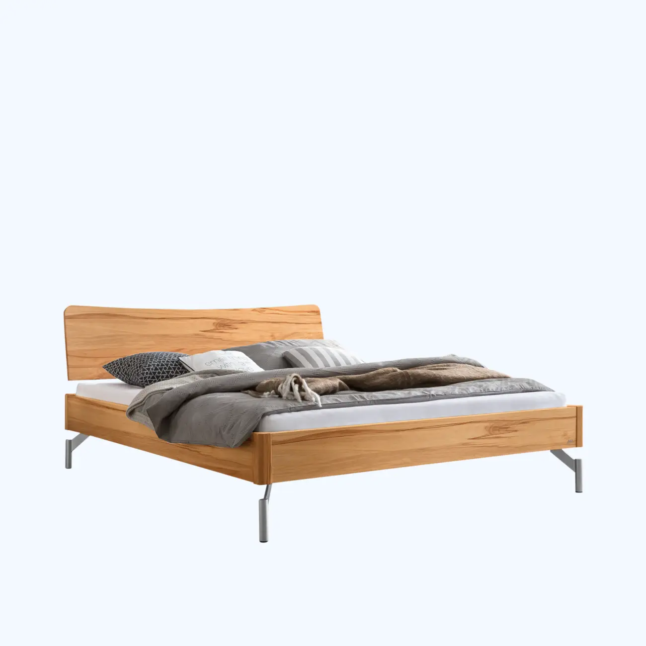 Massivholzbett Hasena Albinia modern skandinavisch 1 Massivholzbett Hasena Albinia modern skandinavisch