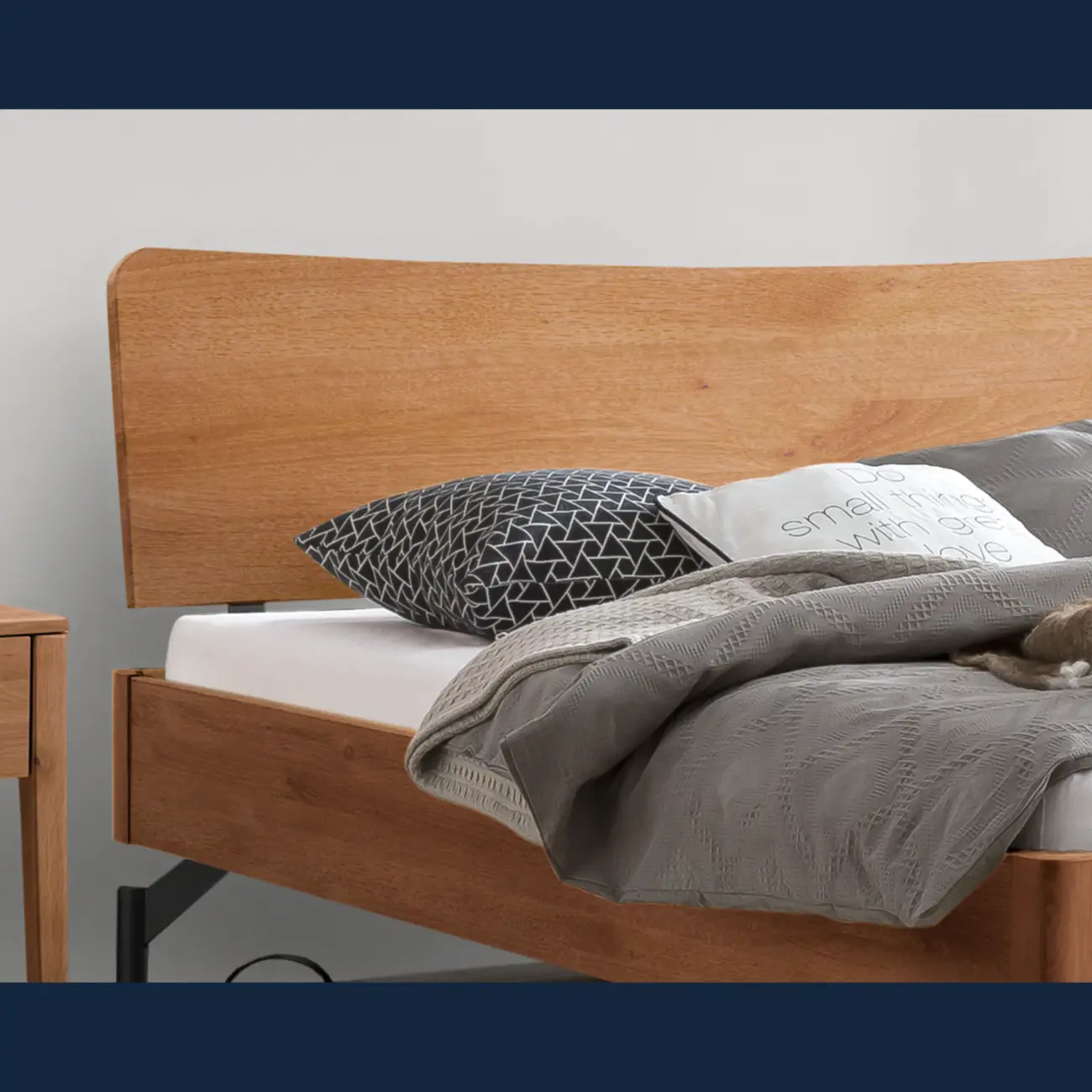 Massivholzbett Hasena Albinia modern skandinavisch 39 Massivholzbett Hasena Albinia modern skandinavisch – Bild 39