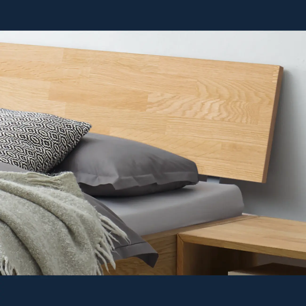 Natürliches Massivholzbett Hasena Ancona modern-skandinavisch – Bild 3