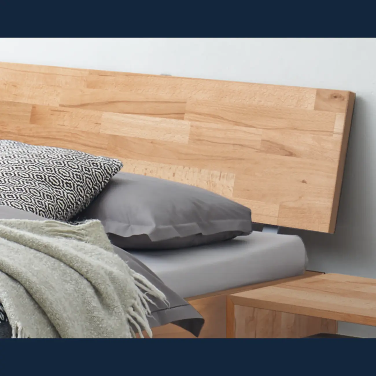 Natürliches Massivholzbett Hasena Ancona modern-skandinavisch – Bild 7
